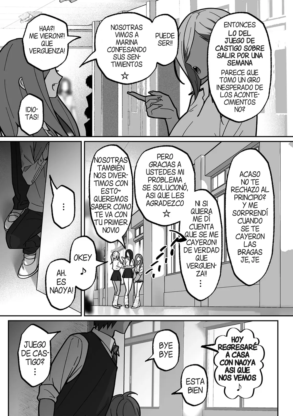 Love Gal Trinity! ~Batsu Game kara Hajimaru Suki Suki Sex~ Chap.2 | Trio de Gals Enamoradas! ~Sexo amoroso que empezo como juego de castigo~ page 4 full