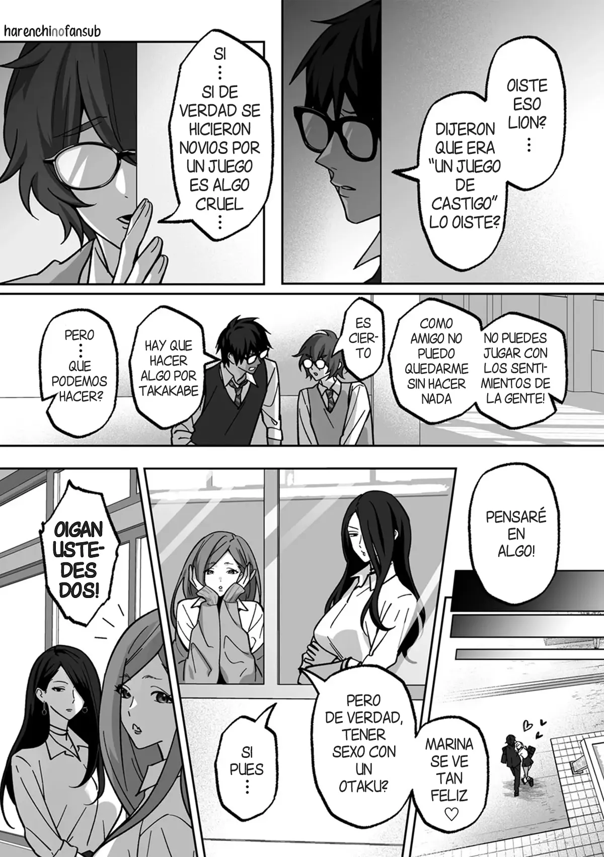 Love Gal Trinity! ~Batsu Game kara Hajimaru Suki Suki Sex~ Chap.2 | Trio de Gals Enamoradas! ~Sexo amoroso que empezo como juego de castigo~ page 5 full