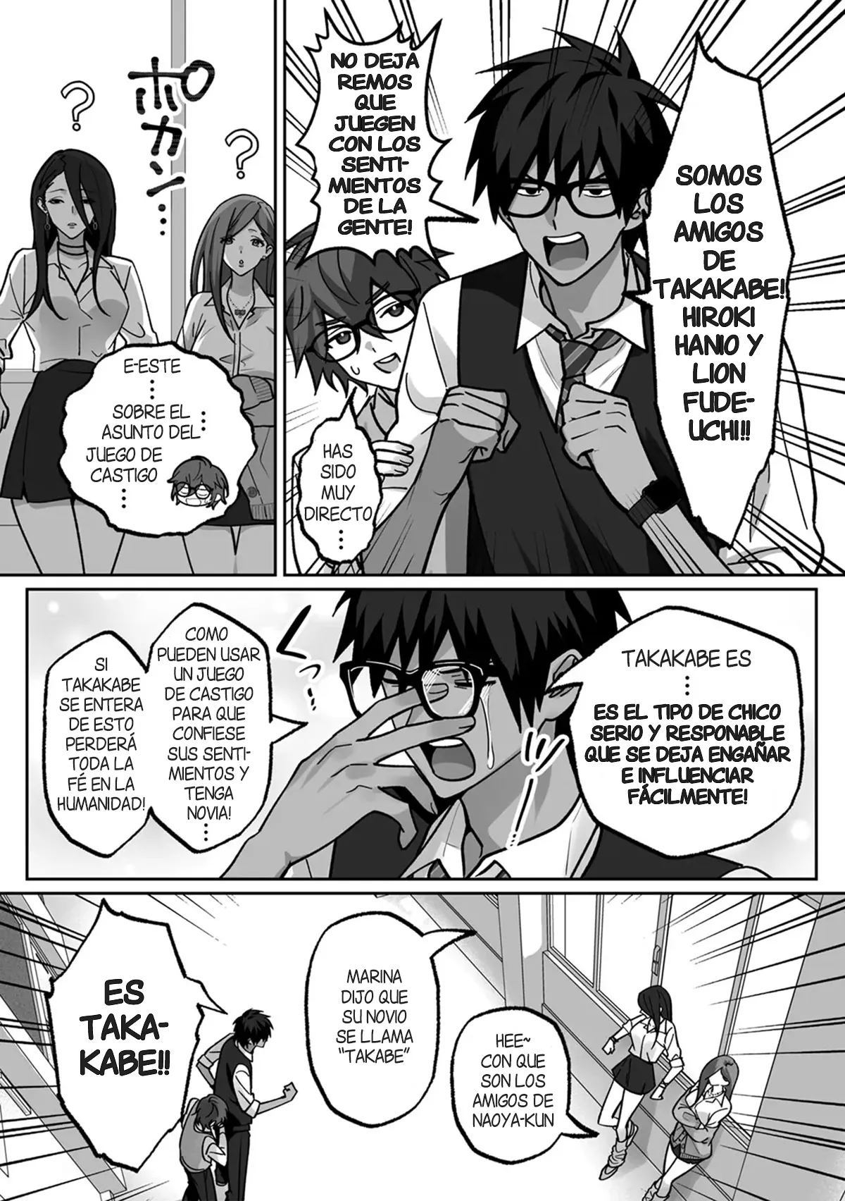 Love Gal Trinity! ~Batsu Game kara Hajimaru Suki Suki Sex~ Chap.2 | Trio de Gals Enamoradas! ~Sexo amoroso que empezo como juego de castigo~ page 6 full