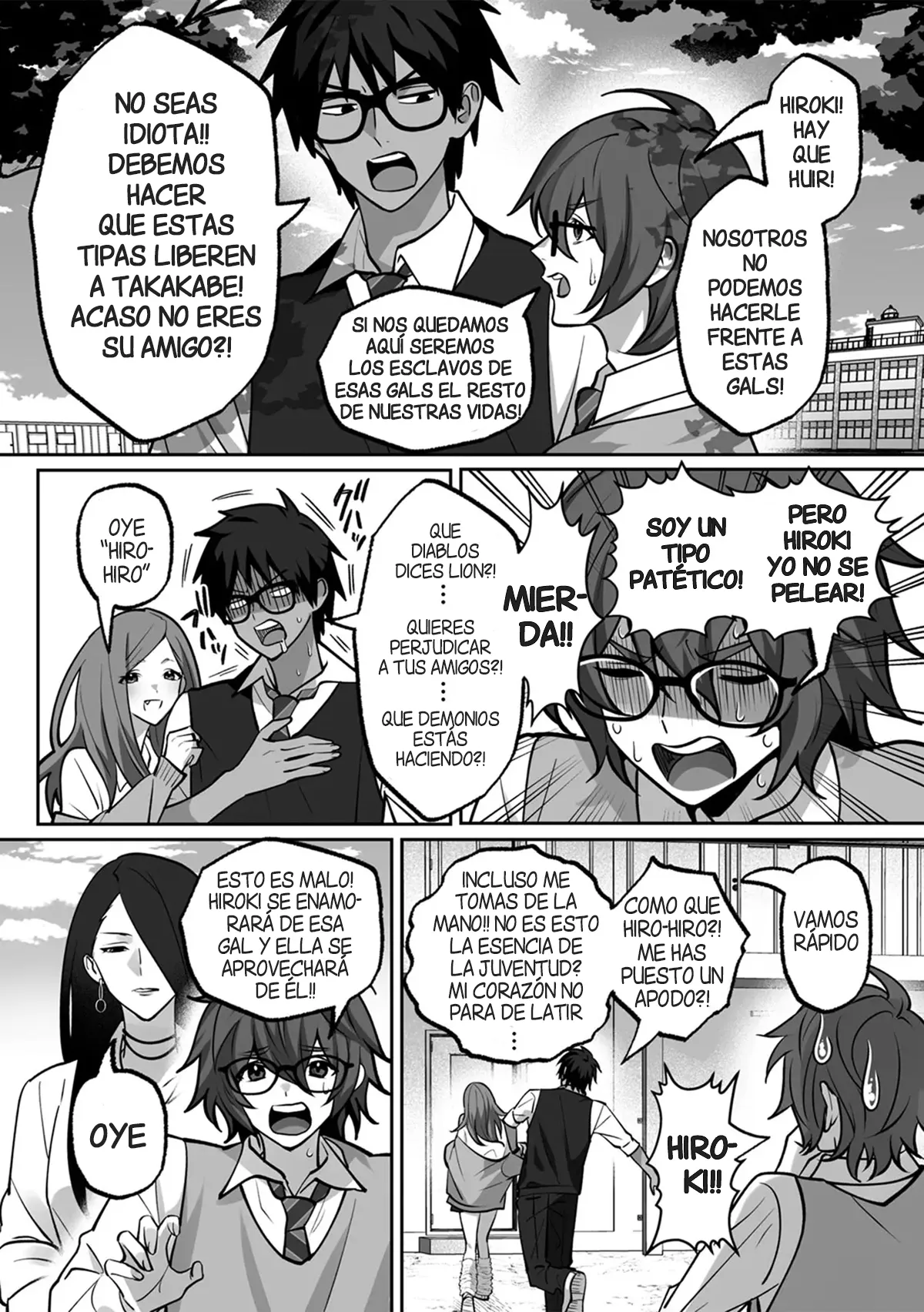 Love Gal Trinity! ~Batsu Game kara Hajimaru Suki Suki Sex~ Chap.2 | Trio de Gals Enamoradas! ~Sexo amoroso que empezo como juego de castigo~ page 9 full