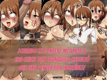 Me le declaré a esa chica callada, ¡solo para descubrir que es una pervertida total! cover