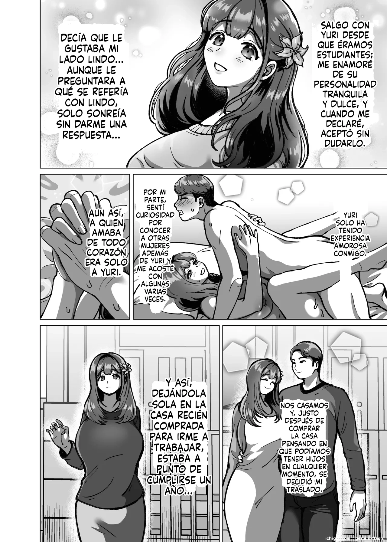 Kyou ne, Hoka no Hito ni Dakarete Kita yo Seiso Tsuma kara no Netorare Houkoku  MTL page 6 full