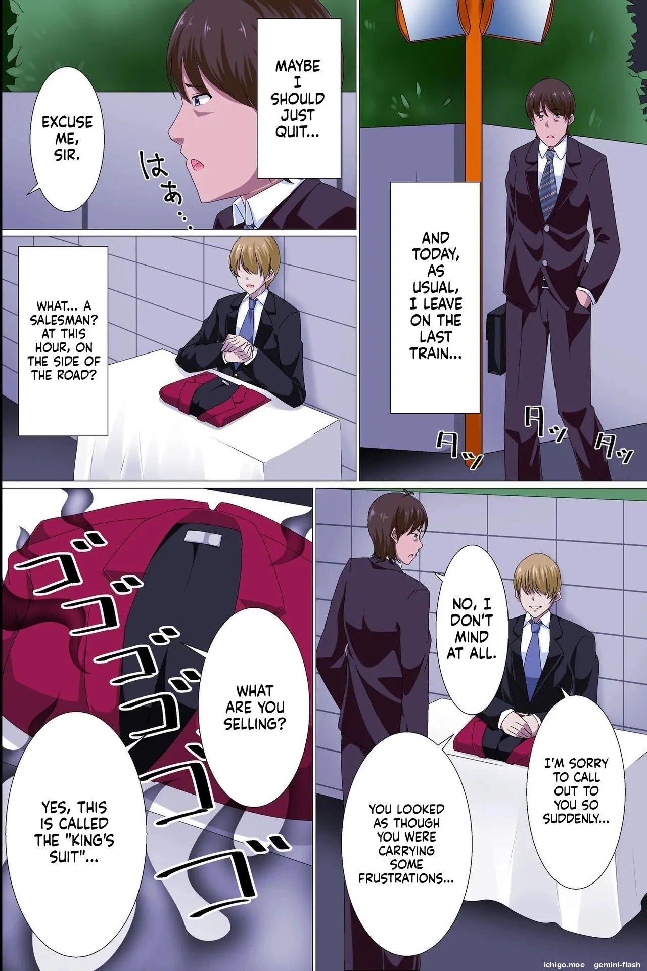 Ou-sama Suit Dare mo ga Ore ni Hirefushi Shitagau Sekai page 5 full