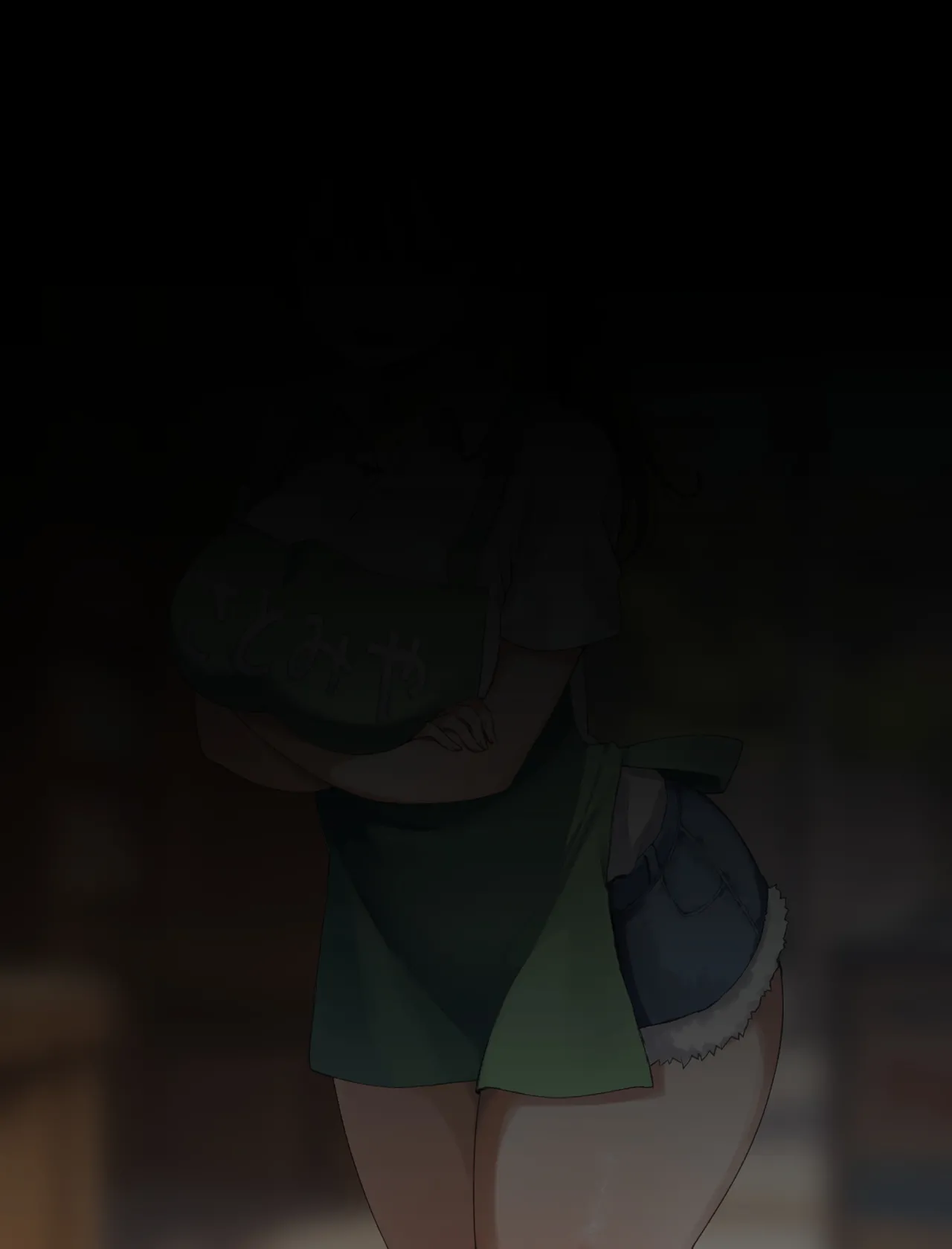 レジ打ち中のイタズラに耐えるおねえさん page 4 full