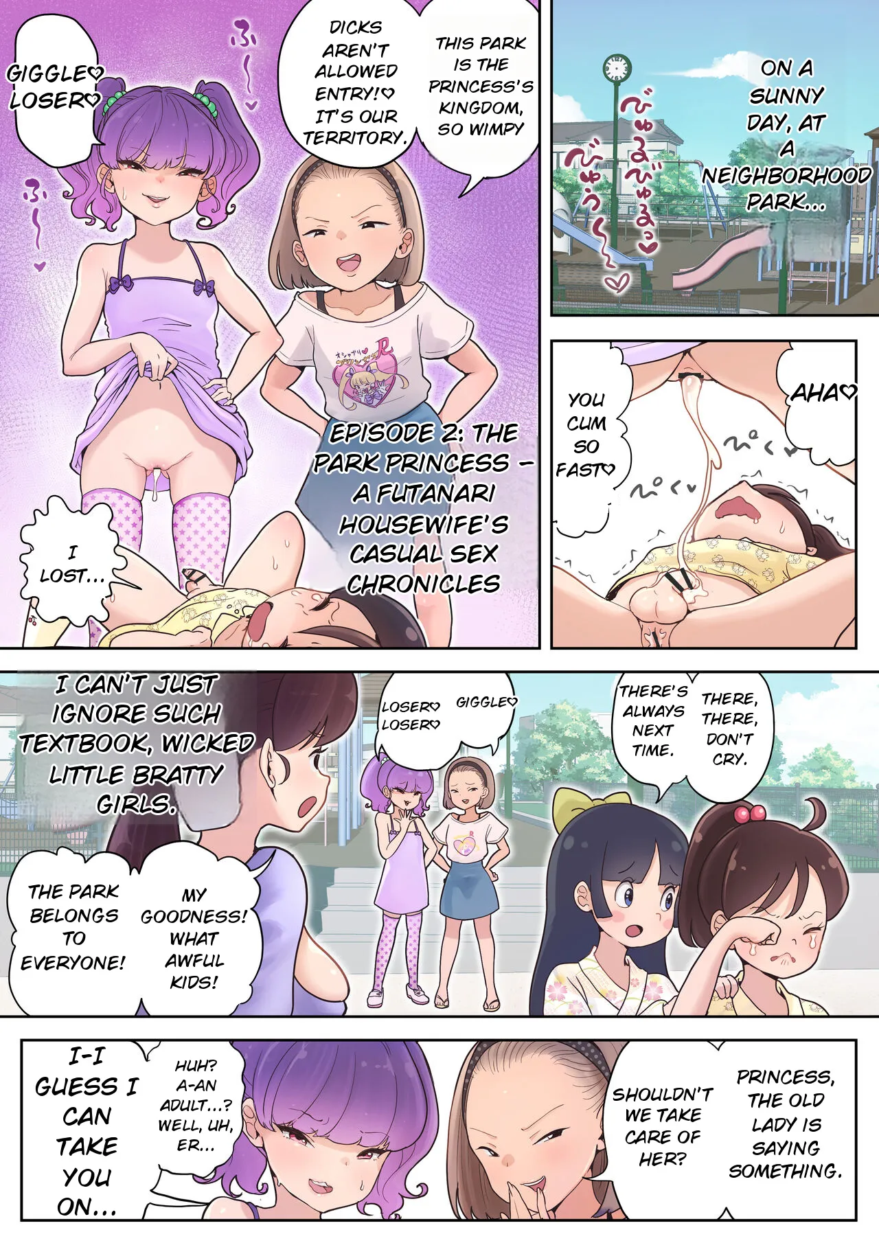 Futanari Housewife's Pounding Chronicles page 8 full