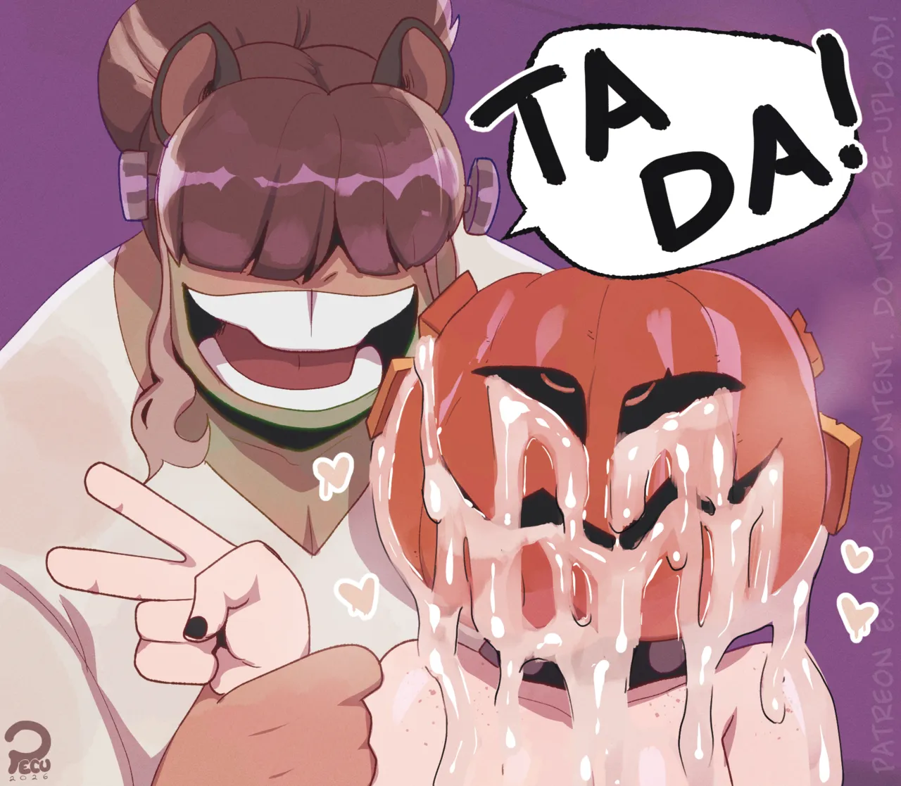 Amber's Halloween Trick page 8 full