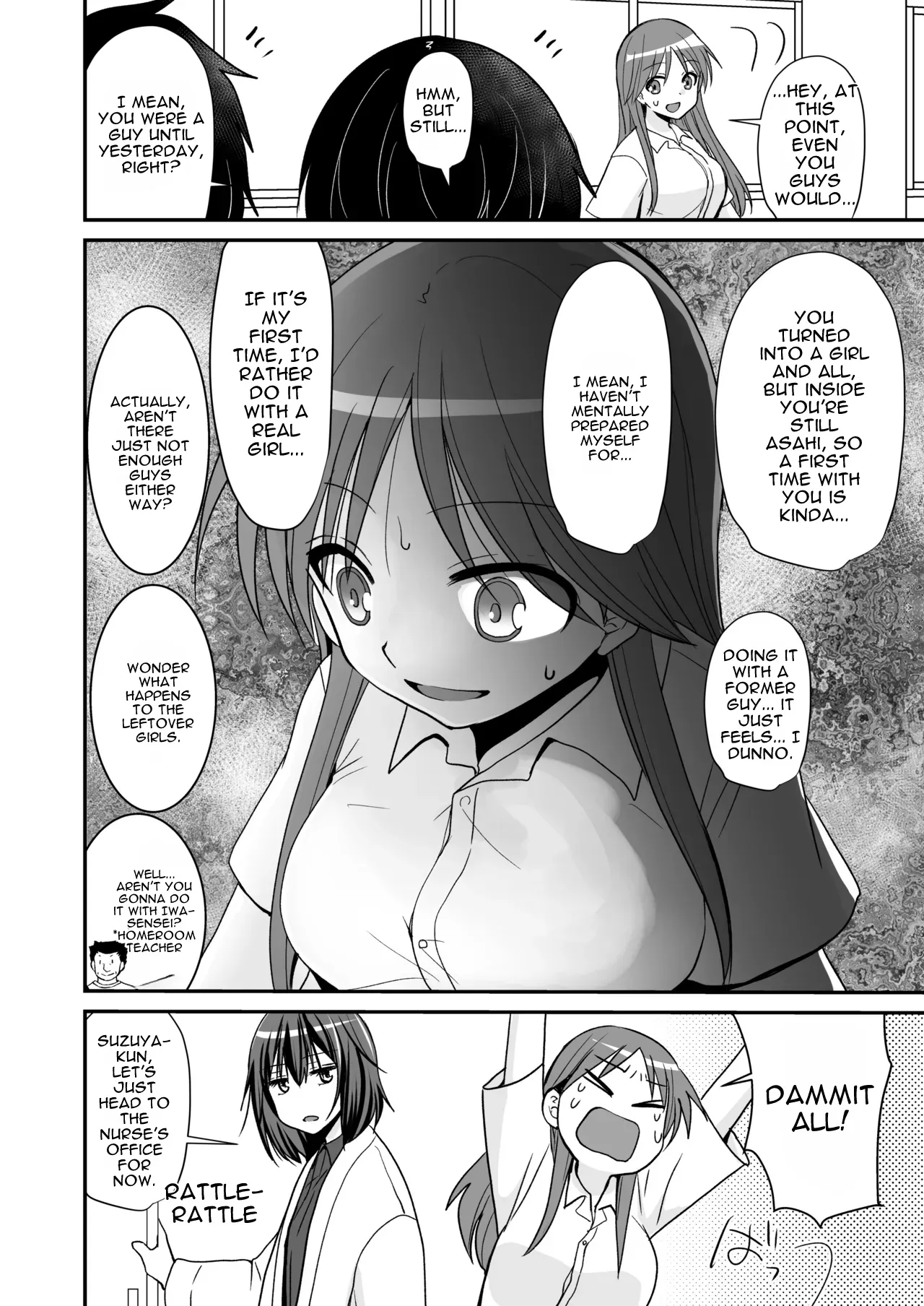 SEX Jisshuu Toujitsu ni Ore dake Nyotaikaa!? page 10 full
