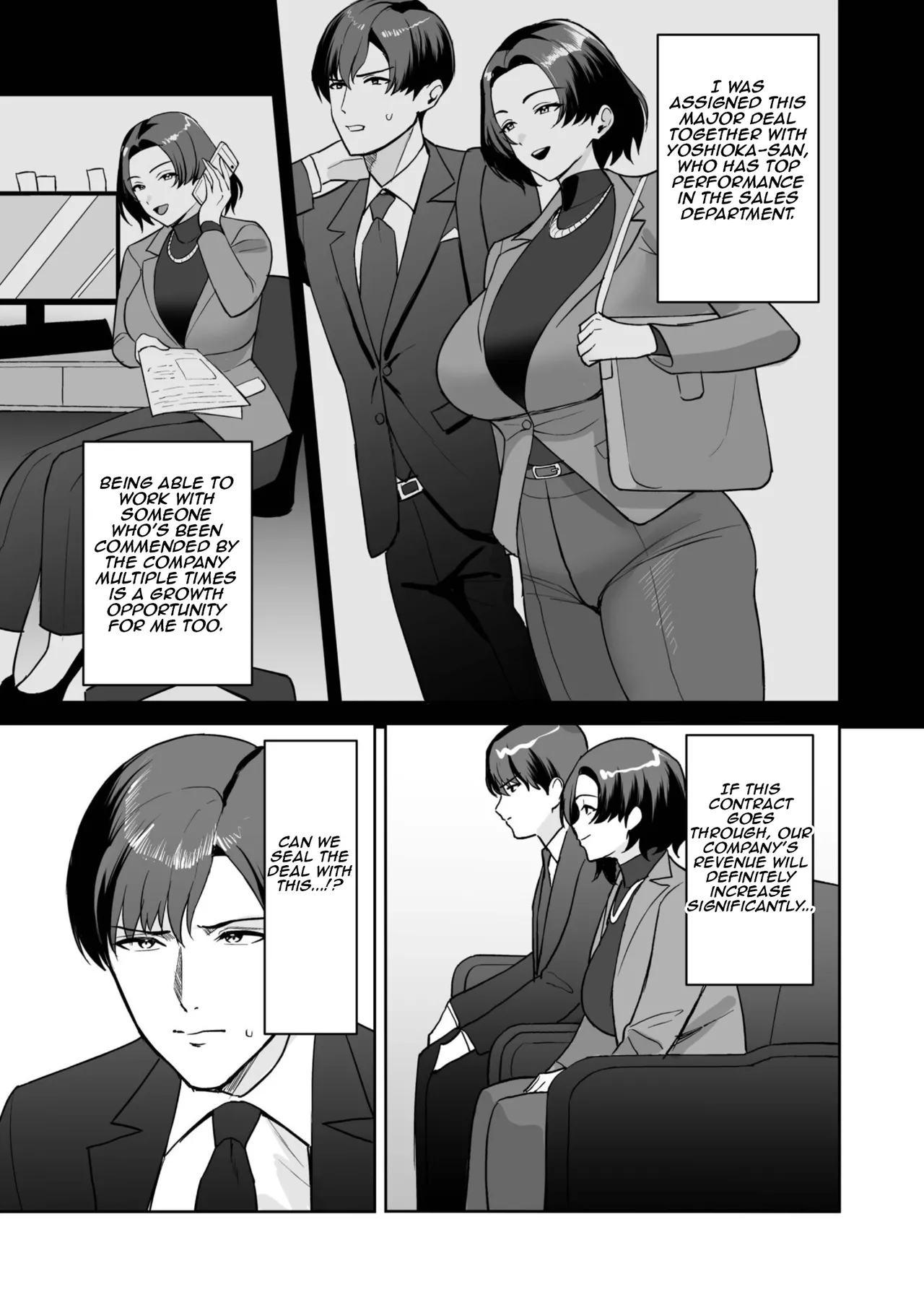 Gohoubi wa Karada de. ~Ero-sugi Fukuri Kousei wa Seishori-ka no Oshigoto~  | The Reward is the Body ~The Overly Lewd Employee Benefits of the Service Department~ page 5 full