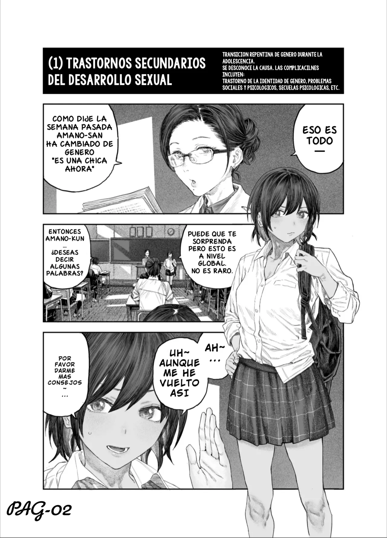 TS Kouhai, Mesu ni Naru.~Mekakushi Zenra de Echiechi Seikatsu~ page 3 full