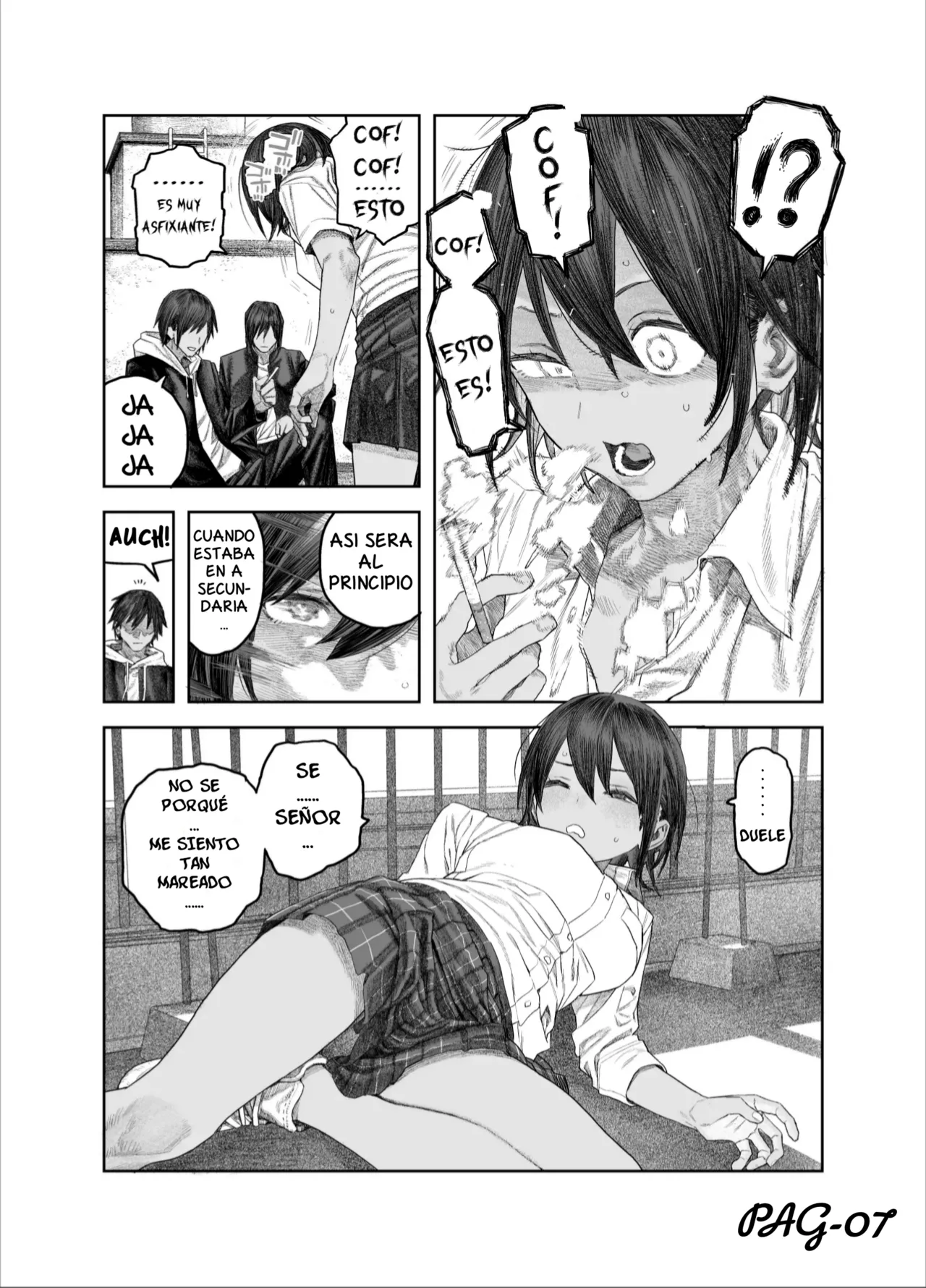 TS Kouhai, Mesu ni Naru.~Mekakushi Zenra de Echiechi Seikatsu~ page 8 full