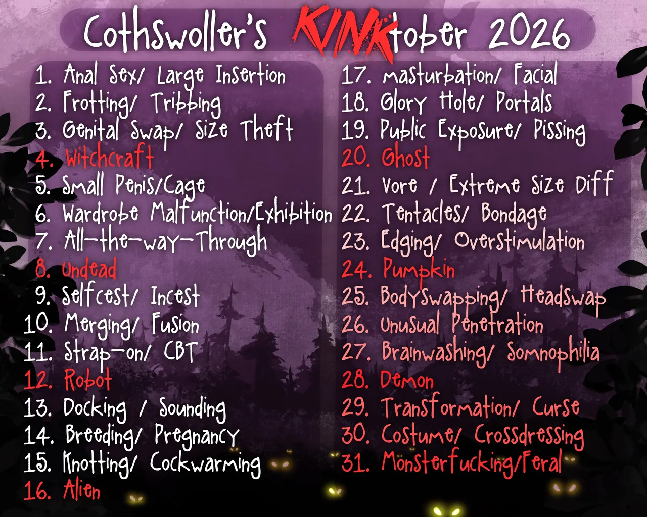 Kinktober 2026 page 9 full