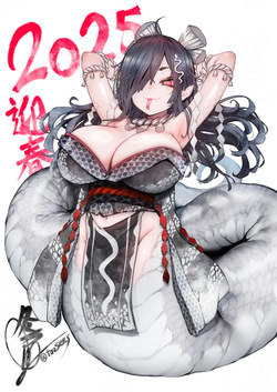 ✨あけおめ絵✨高画質＆半裸差分