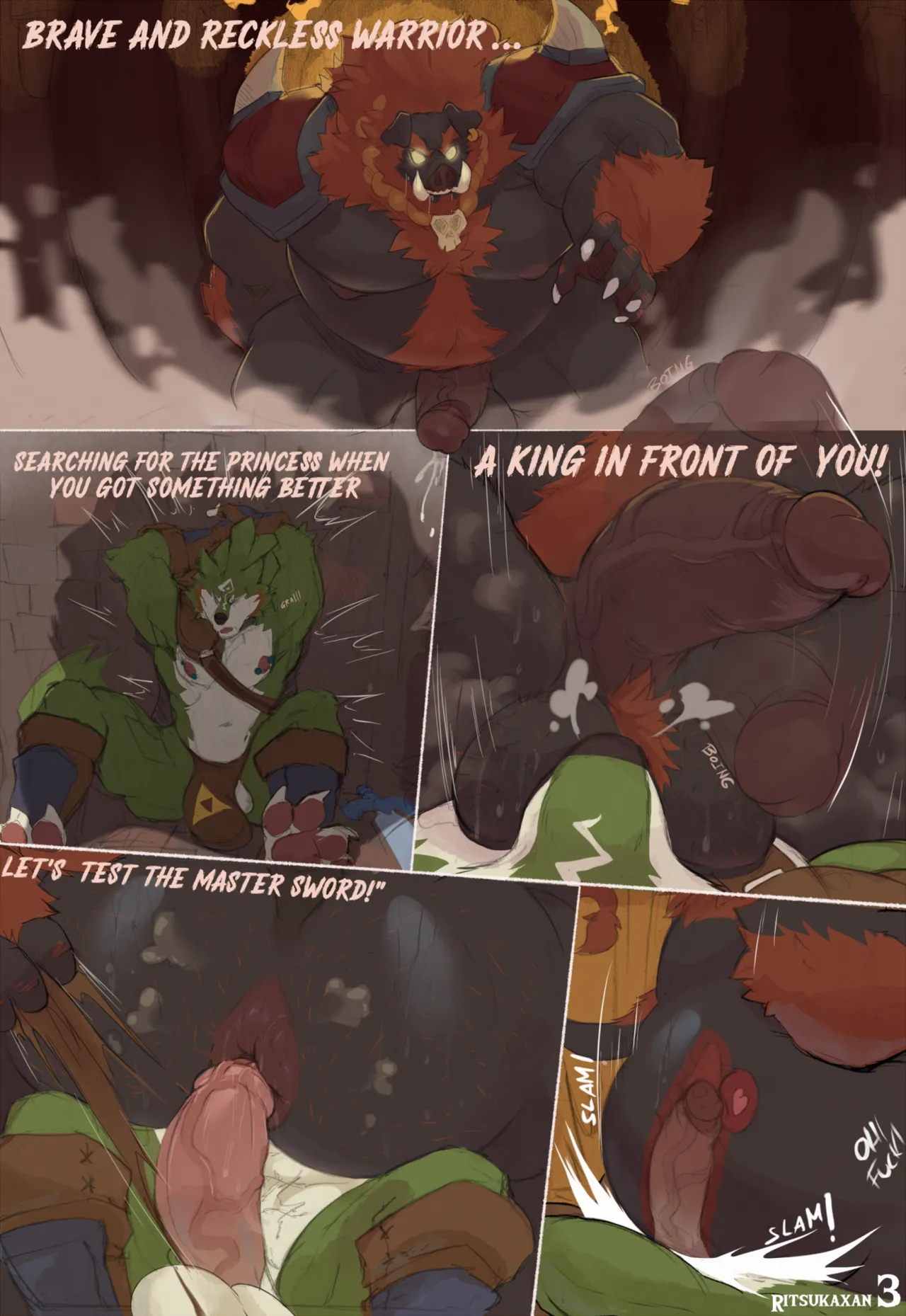 Wolf Link x Boar Ganon page 3 full