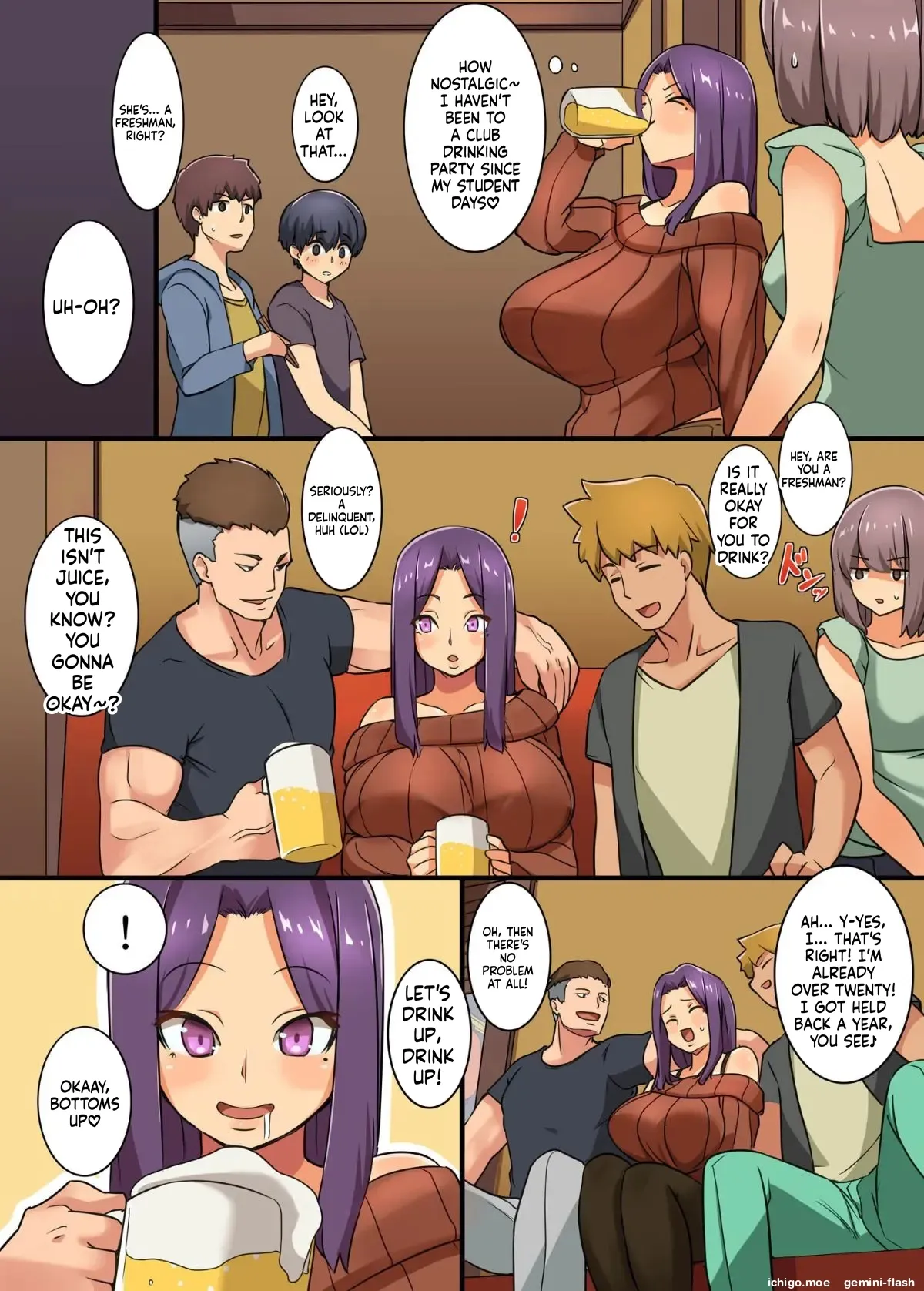 Mature College Student Kaori  - The Story Of Being Taken Home From A Welcome Party page 4 full
