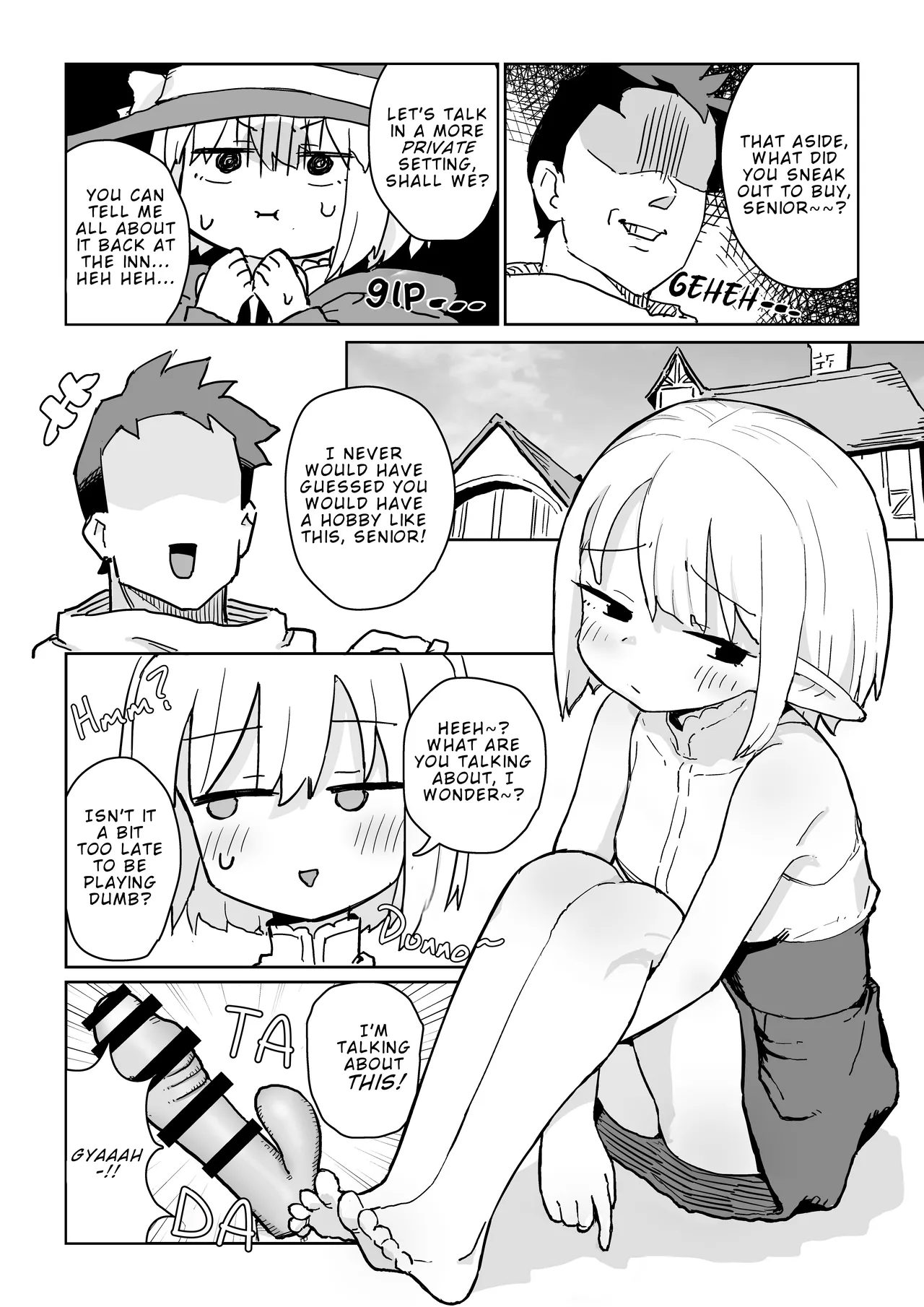 Onaji Party no Cool-kei Elf ga Ura de wa Otona no Omocha de Asobu Hentai Datta node Sex Suru Koto ni Shita | The Cool, Distant Elf in My Party Turned Out to Be a Pervert Who Plays with Adult Toys in Private, So We Had Sex page 5 full