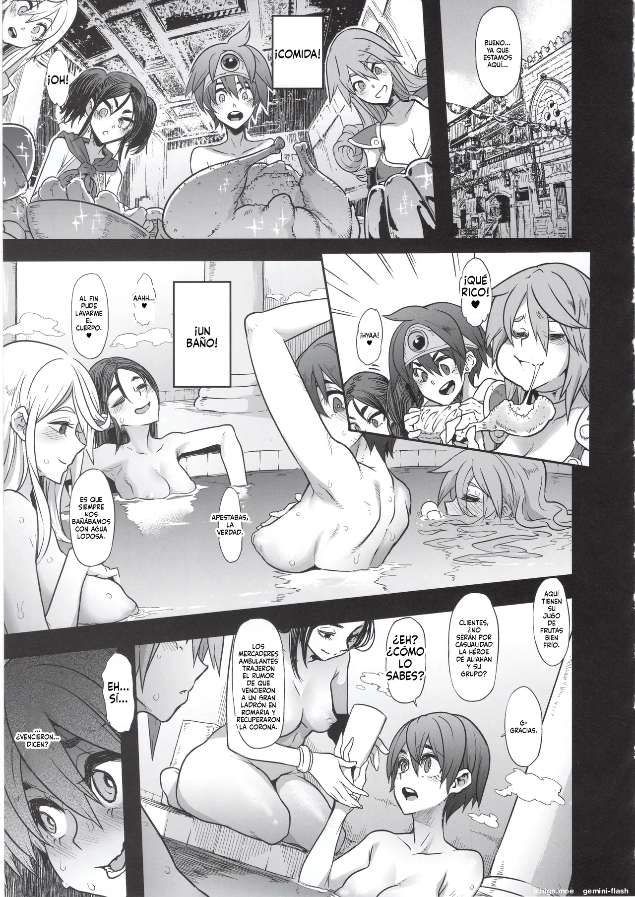 Onna Yuusha no Tabi 4 Yoru no Machi no Onna Boukensha page 5 full