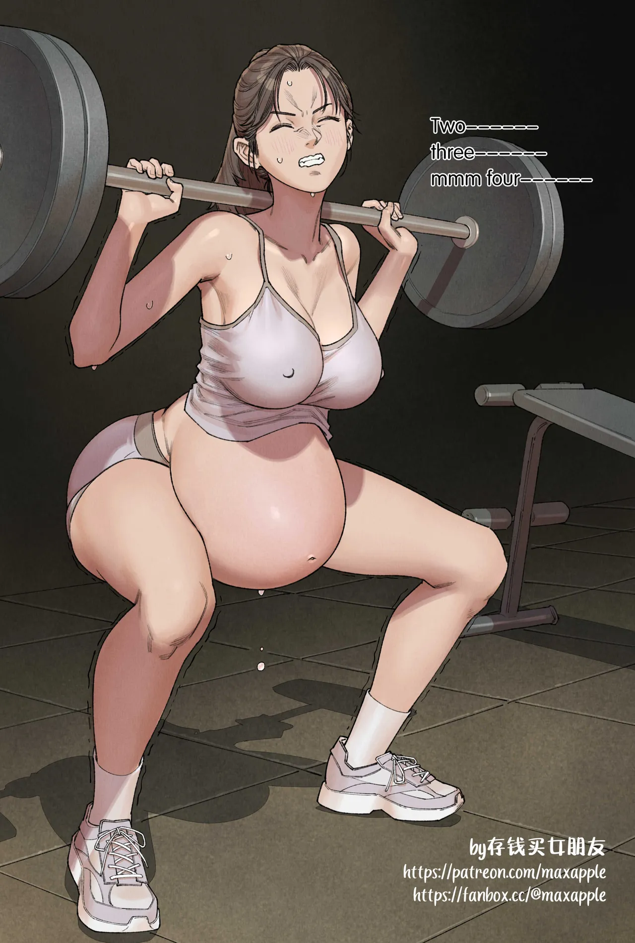 At the gym page 3 full