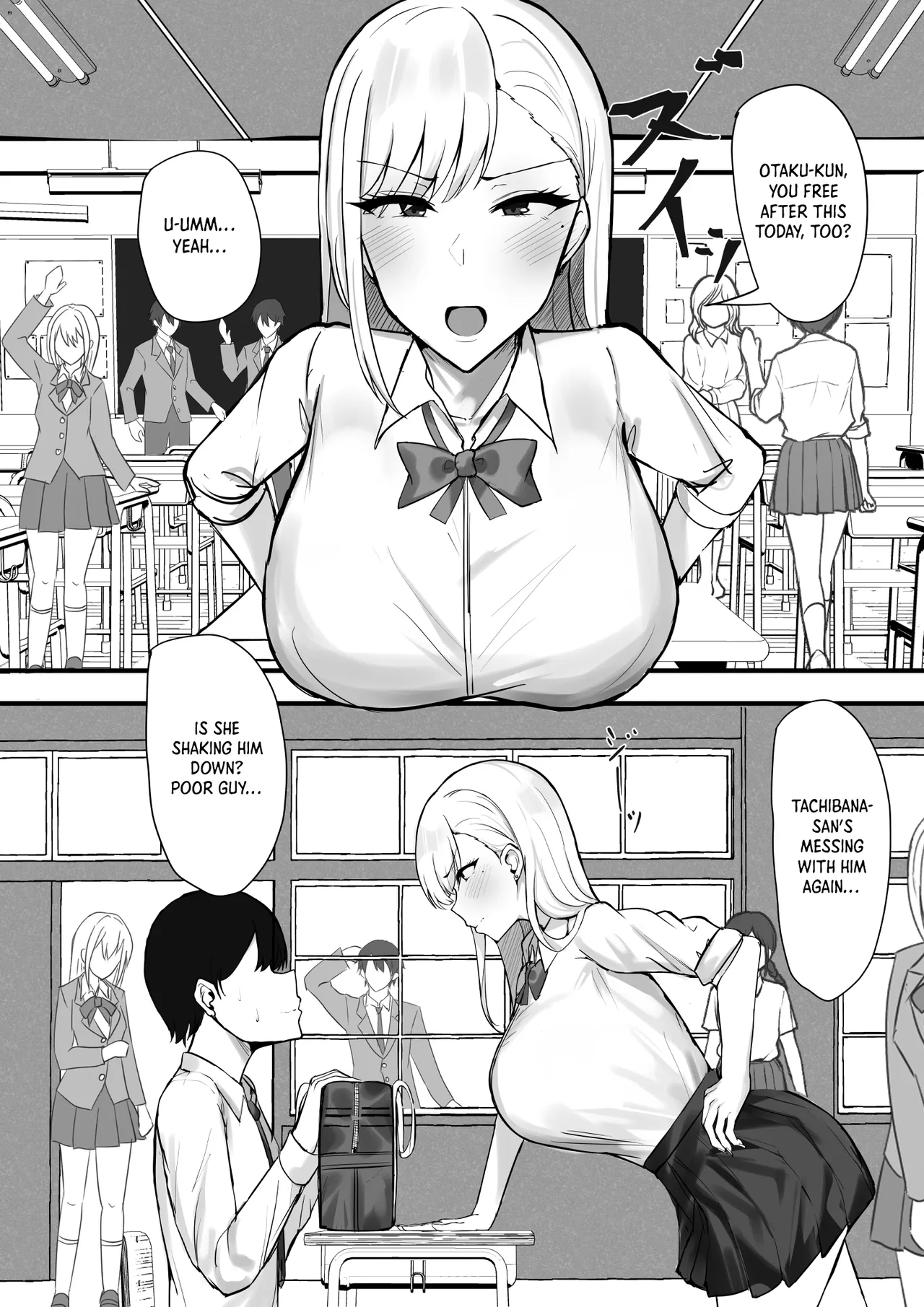 Gal na Kanojo wa Otaku yori mo Tsuyoi Osu ga Suki｜My Gyaru Girlfriend Craves Alpha Males over Otakus page 2 full