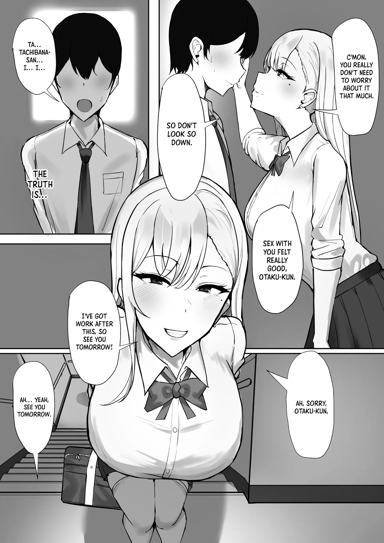 Gal na Kanojo wa Otaku yori mo Tsuyoi Osu ga Suki｜My Gyaru Girlfriend Craves Alpha Males over Otakus page 6 full