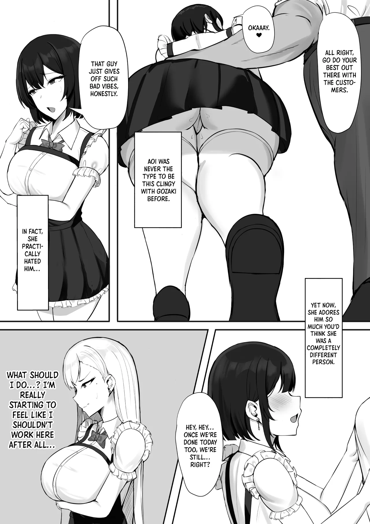 Gal na Kanojo wa Otaku yori mo Tsuyoi Osu ga Suki｜My Gyaru Girlfriend Craves Alpha Males over Otakus page 9 full