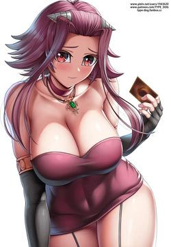 Type dog Akiza Yu-Gi-Oh