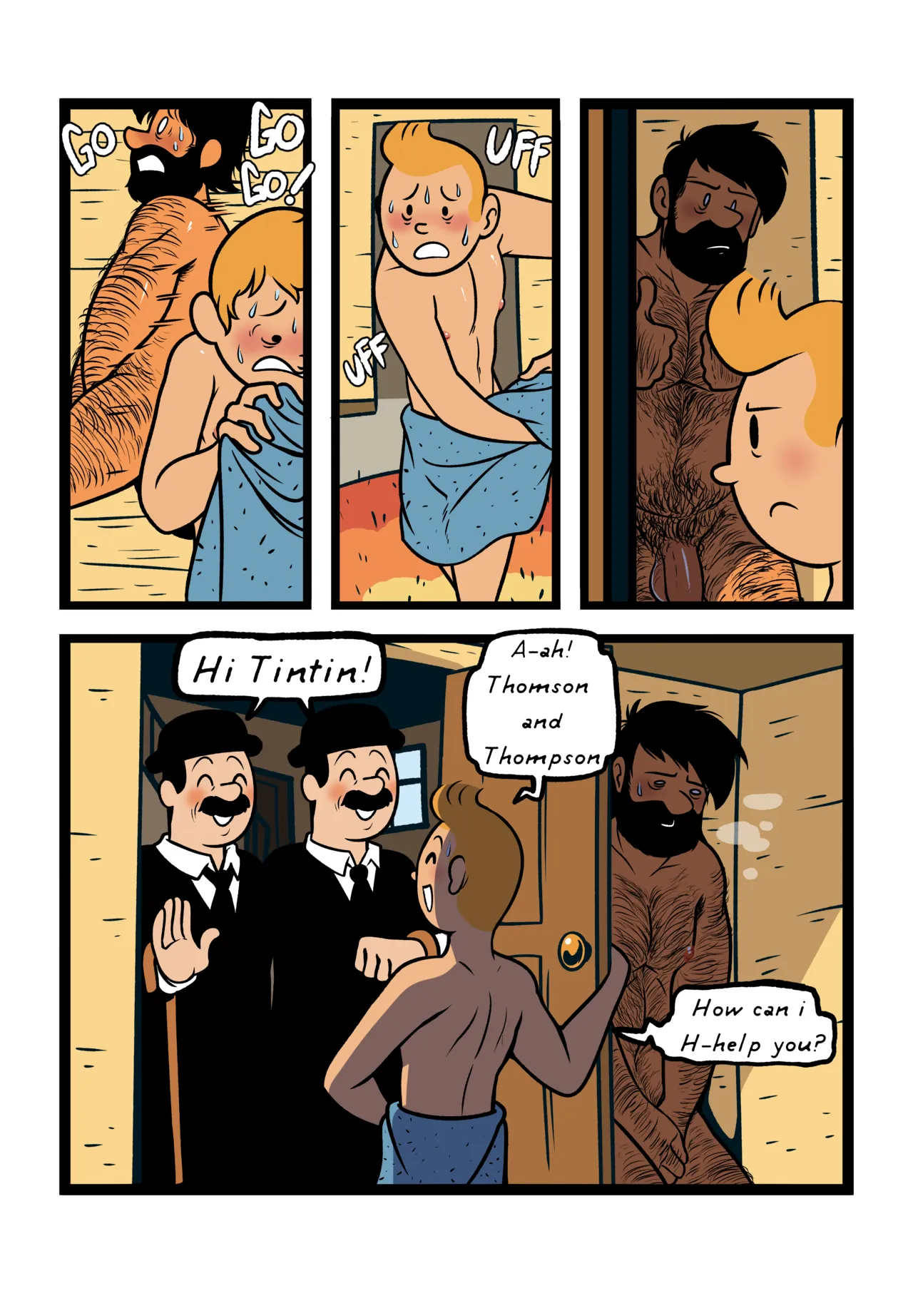 The Adventures of Tintin: The Mysterious Jacket page 10 full