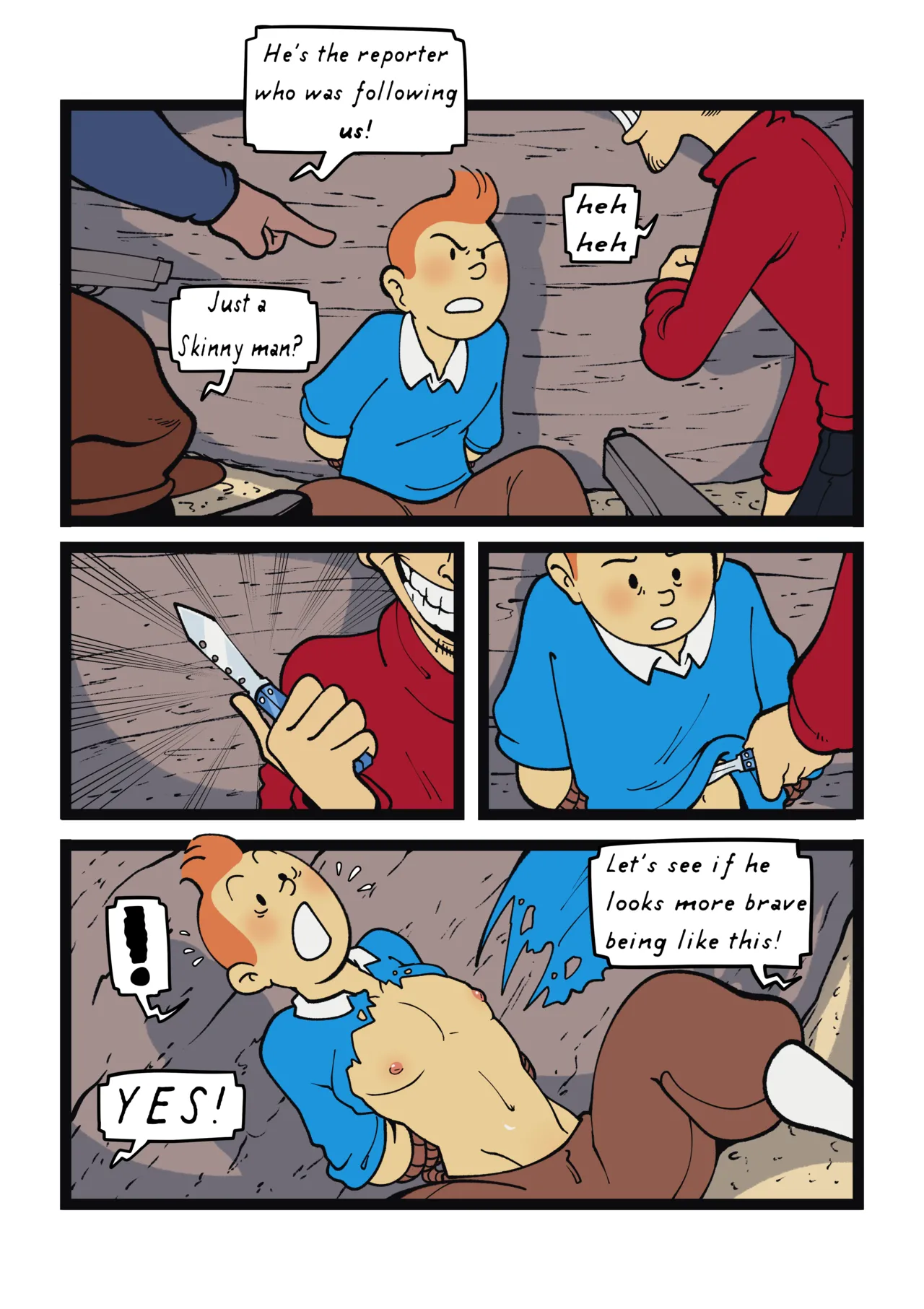 The Adventures of Tintin: The Mysterious Jacket page 3 full
