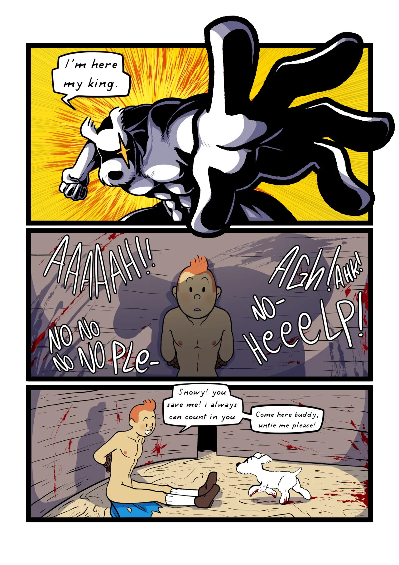 The Adventures of Tintin: The Mysterious Jacket page 5 full