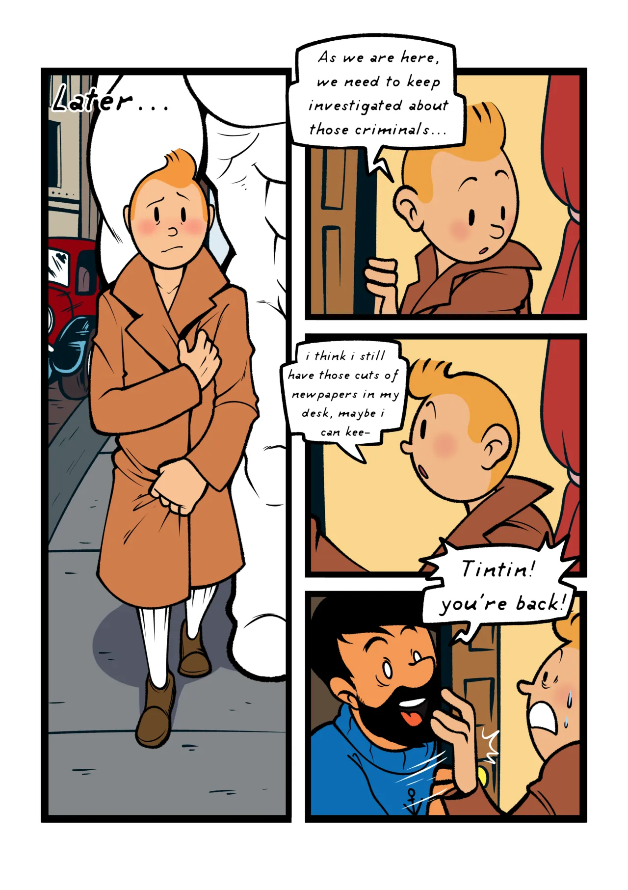 The Adventures of Tintin: The Mysterious Jacket page 7 full
