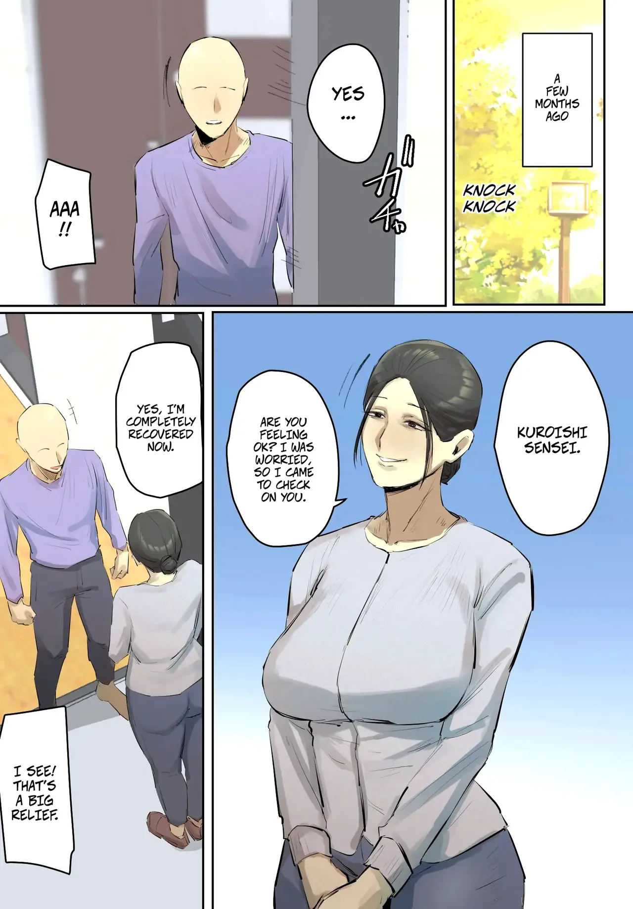 My Spinster Teacher Sex-Friend Keeps Getting In My Way --  SeFri no Ikiokure Sensei, Boku no Seishun o Jamashinai de Kudasai. page 3 full