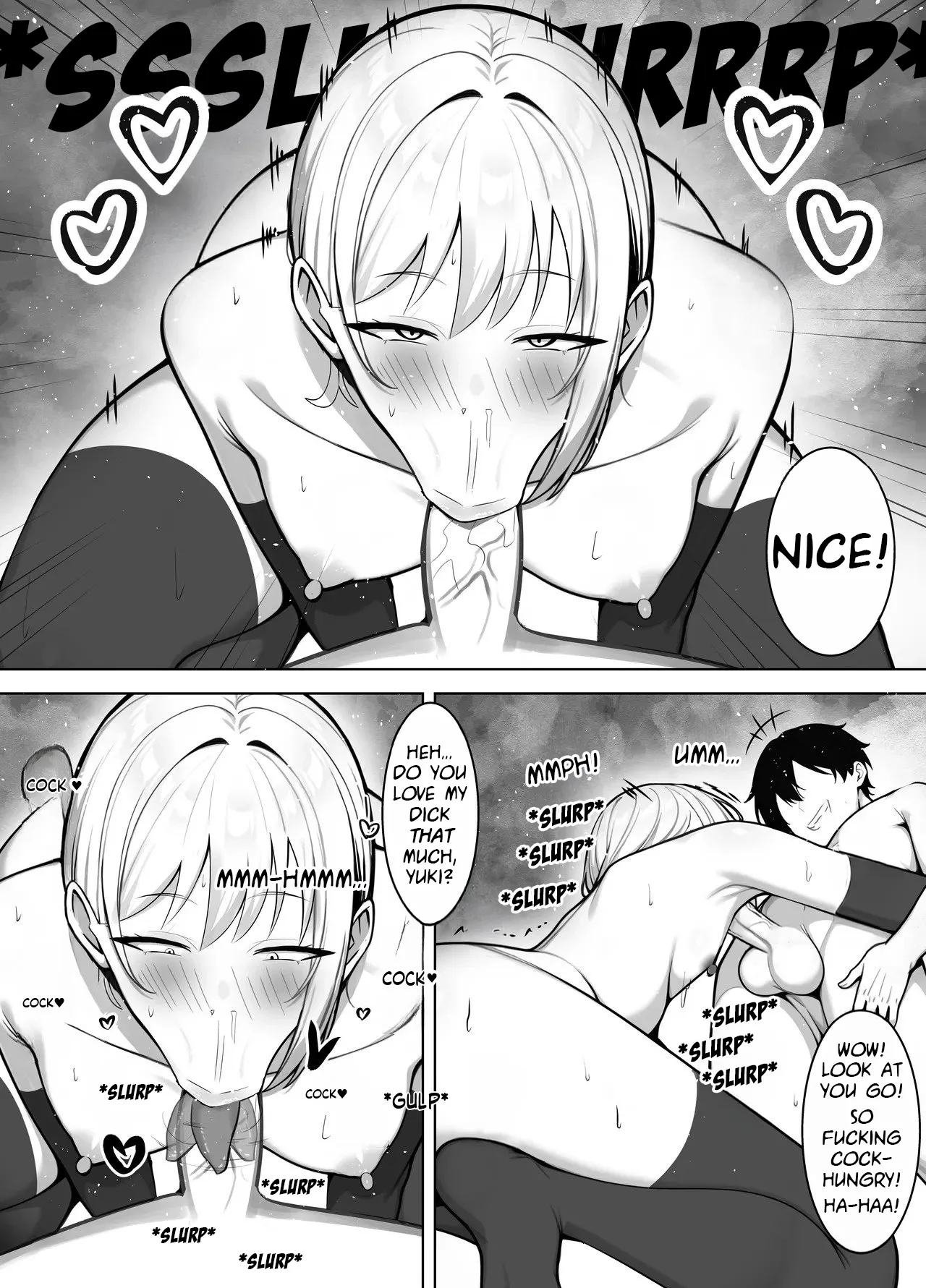 At Work, He is Just an Ordinary Office Worker... But at Home, SHE is Kept as a Pet by Her Young Master page 10 full