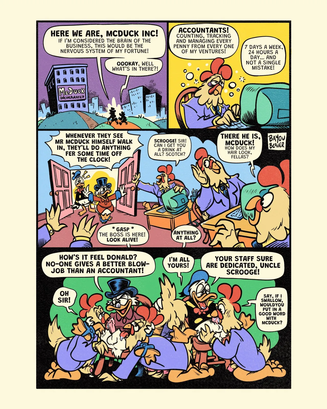 Donald and Scrooge in: The Search for Some Head page 2 full