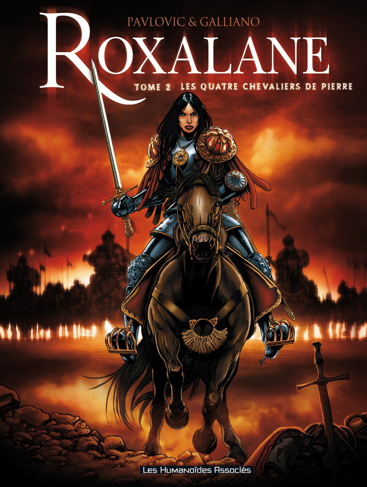 Roxalane #02 -  Les quatre chevaliers de pierre page 1 full