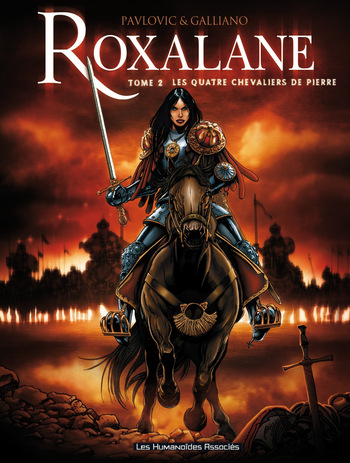 Roxalane #02 -  Les quatre chevaliers de pierre cover