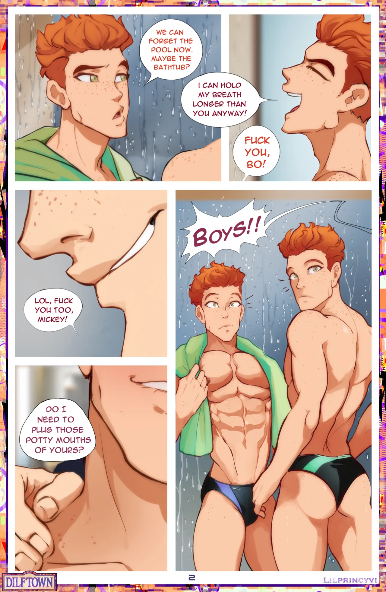 - Dilftown Comic - O'toole Family page 3 full