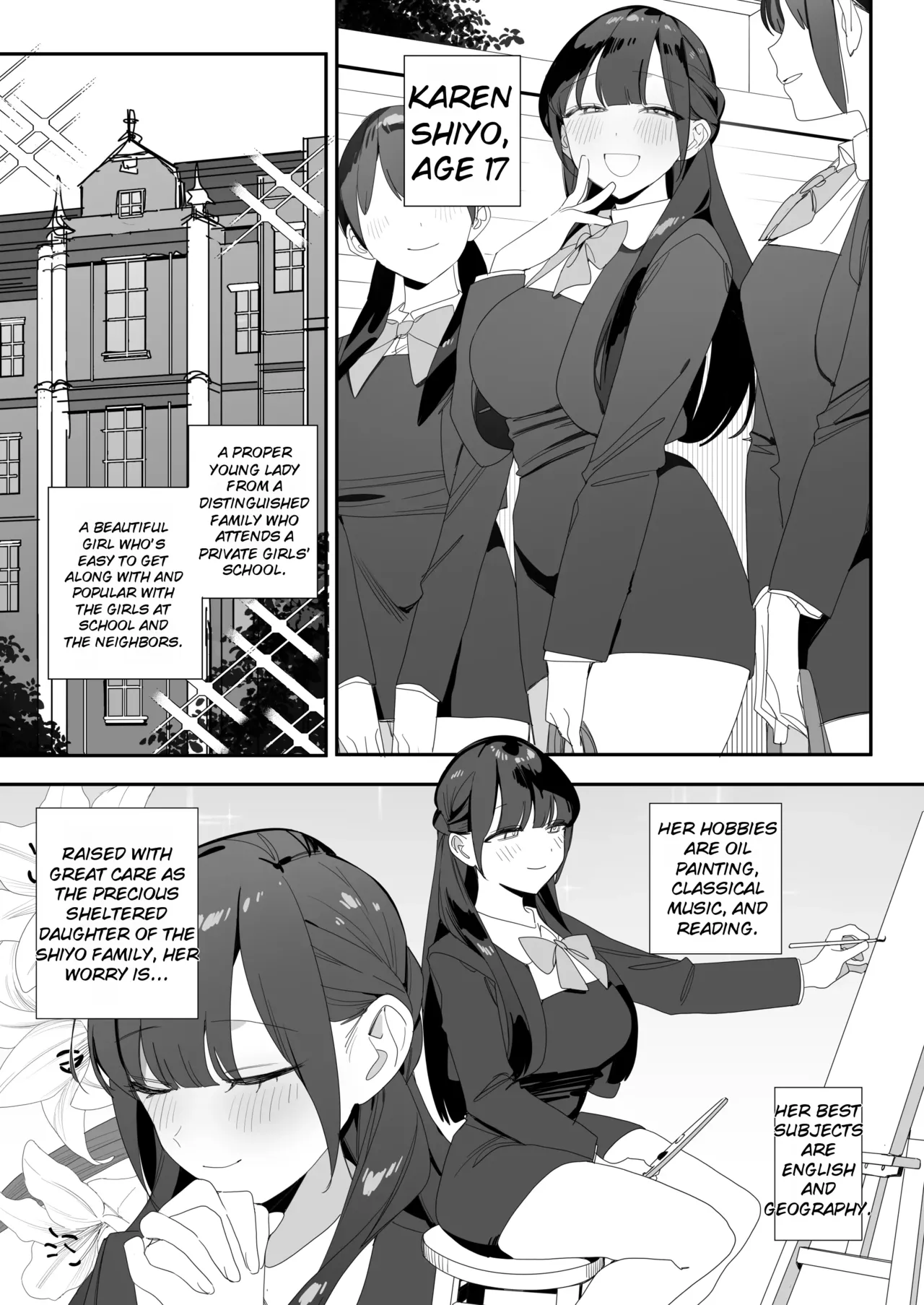 The Story of How the Sheltered Young Lady from the Ajisai Family Is Made to Work Overtime to Satisfy Sexual Desires page 3 full