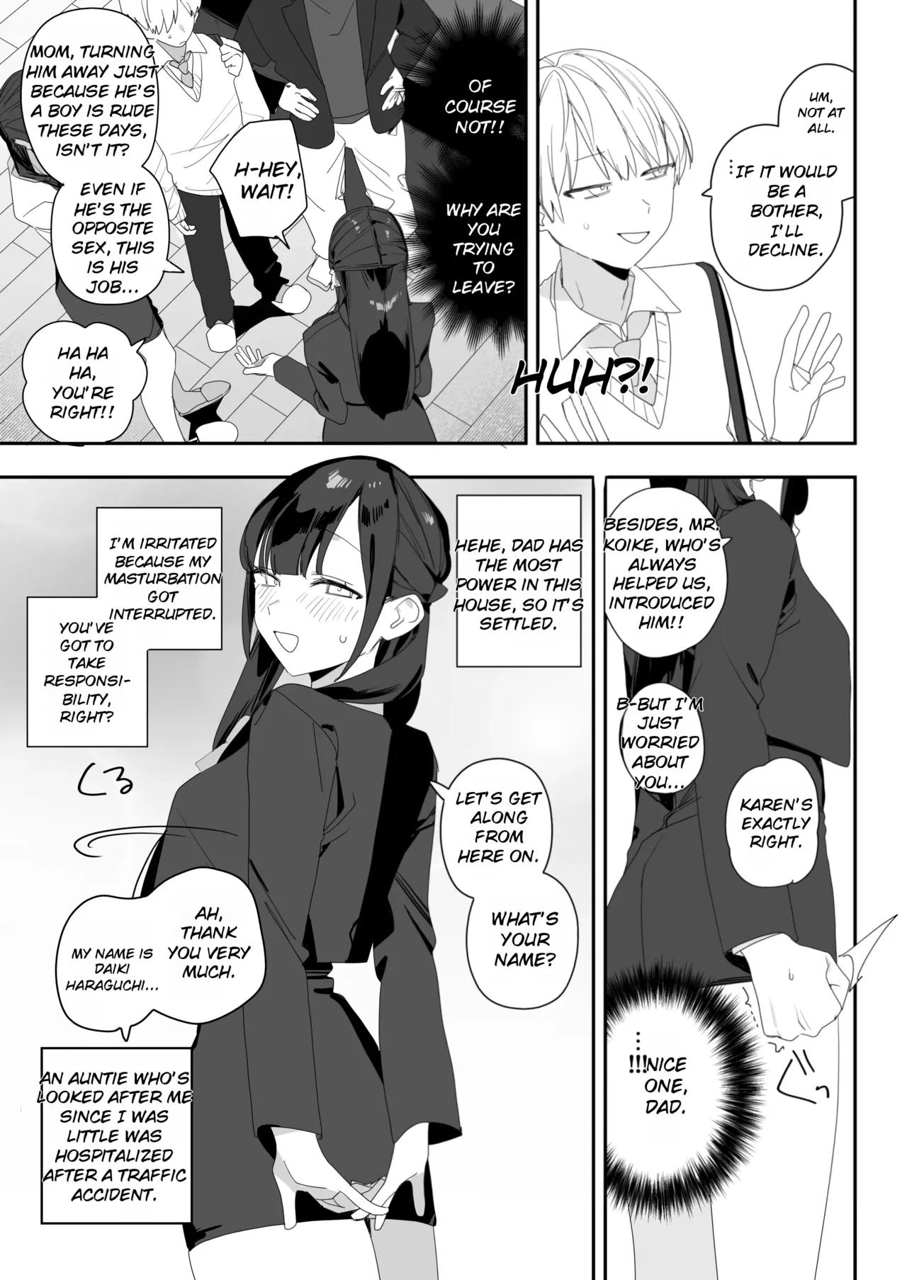 The Story of How the Sheltered Young Lady from the Ajisai Family Is Made to Work Overtime to Satisfy Sexual Desires page 9 full