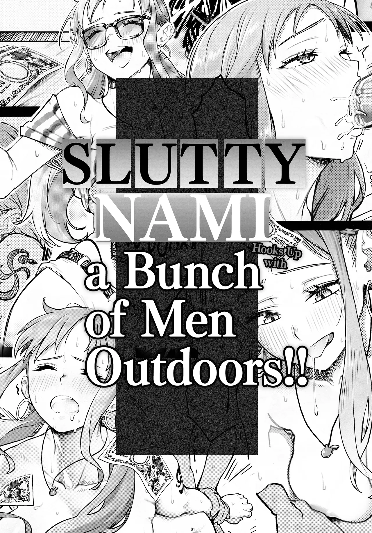 ¡La provocativa Nami se acuesta con un grupo de hombres al aire libre! page 2 full