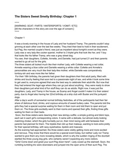 The Sisters Sweet Smelly Birthday: Chapter 1
