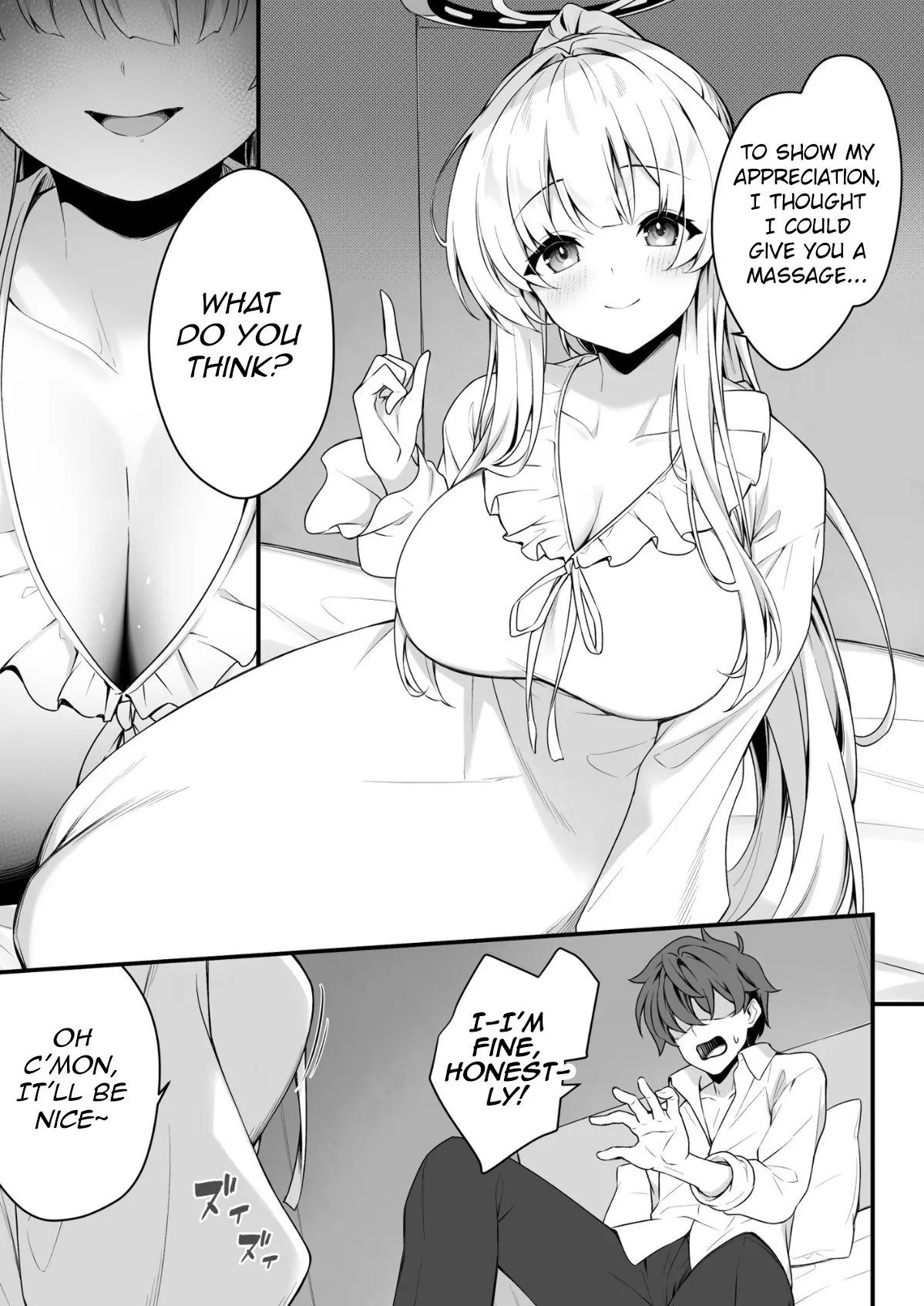 Falling for Noa at the Secret Massage Palour page 7 full