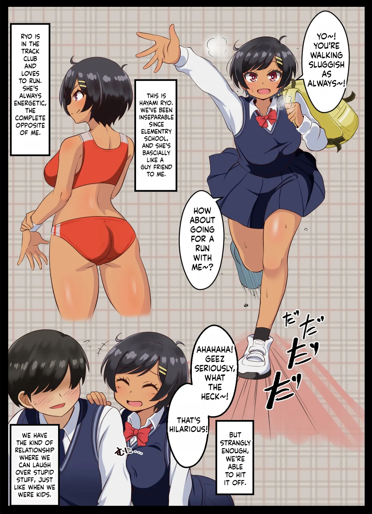 1-nen 5-kumi Hayami Ryou 3-gatsu Uraaka Koushin page 3 full