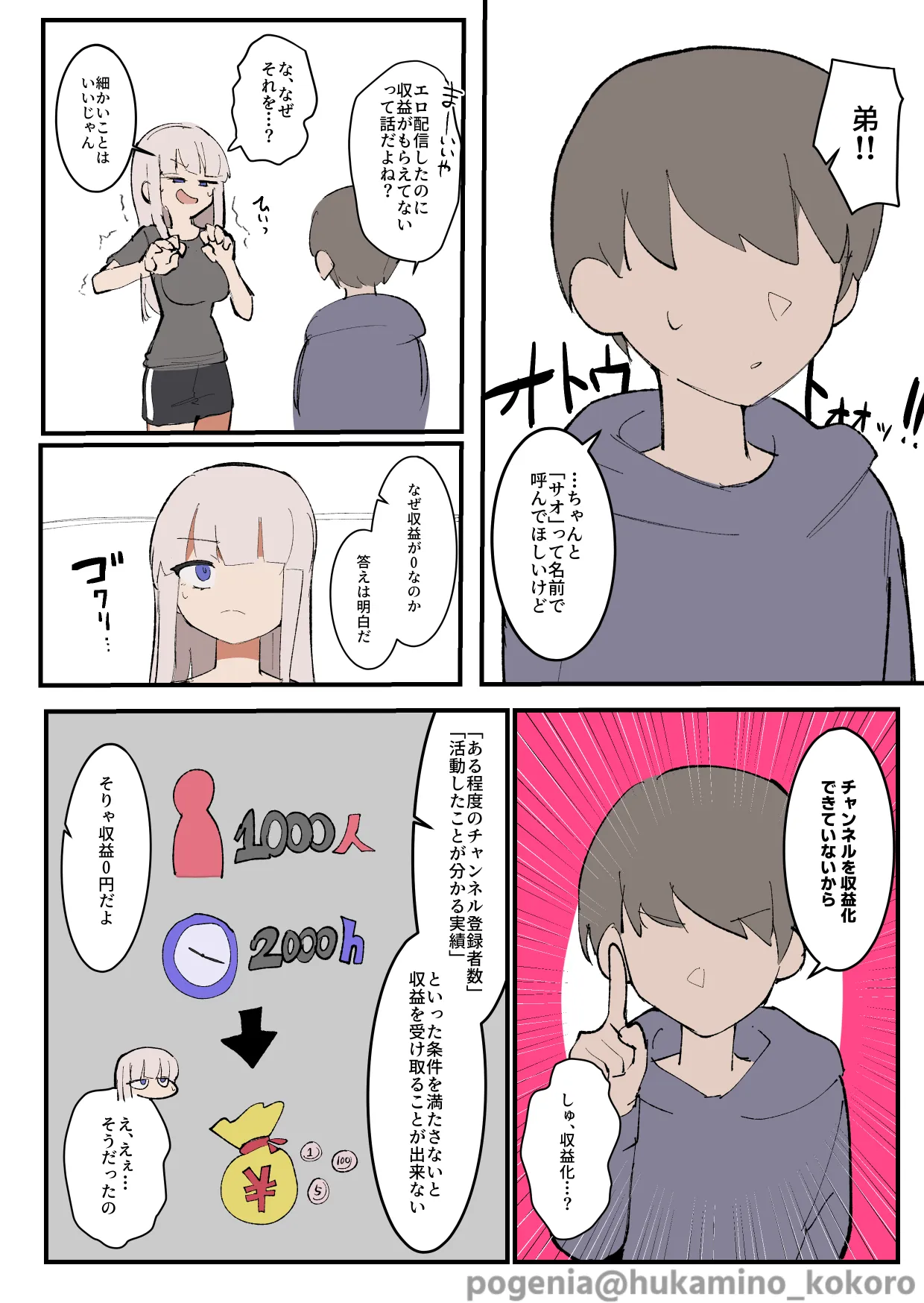 Otouto ni sakippoijime sarete chikubi &amp; kurii kishimakuru manga page 5 full