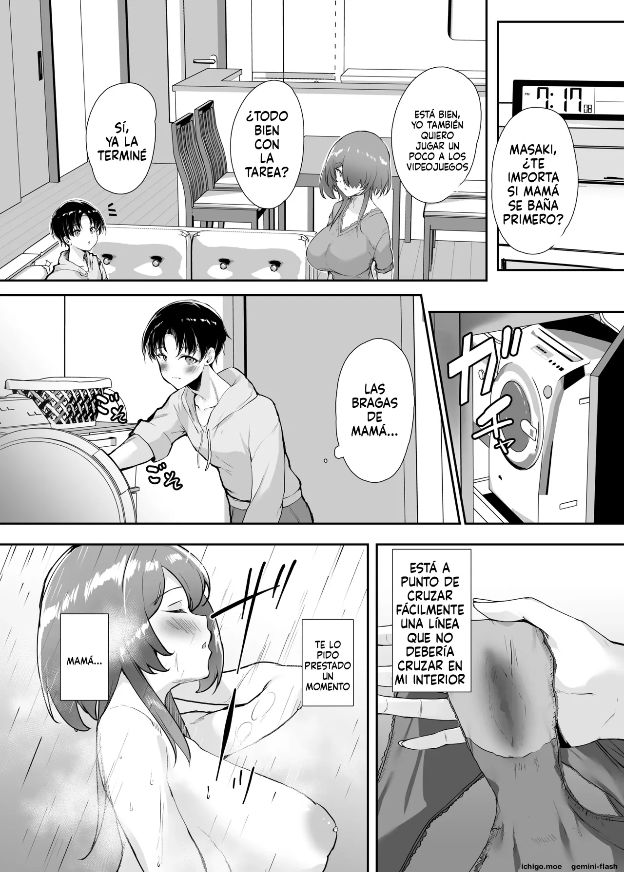 Hatsukoi no Kaa-san ni Dekachin Doutei o Sasagete Boku no Aka-chan o Harande Morau made no Hanashi  MTL page 9 full