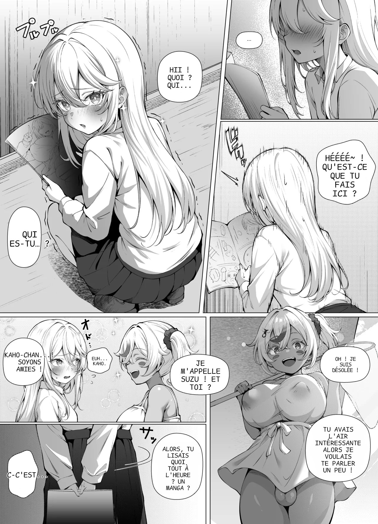 Dekachin Futanari Gal ~Suzu-chan no Chi Nichijou 2~ Zenpen page 7 full