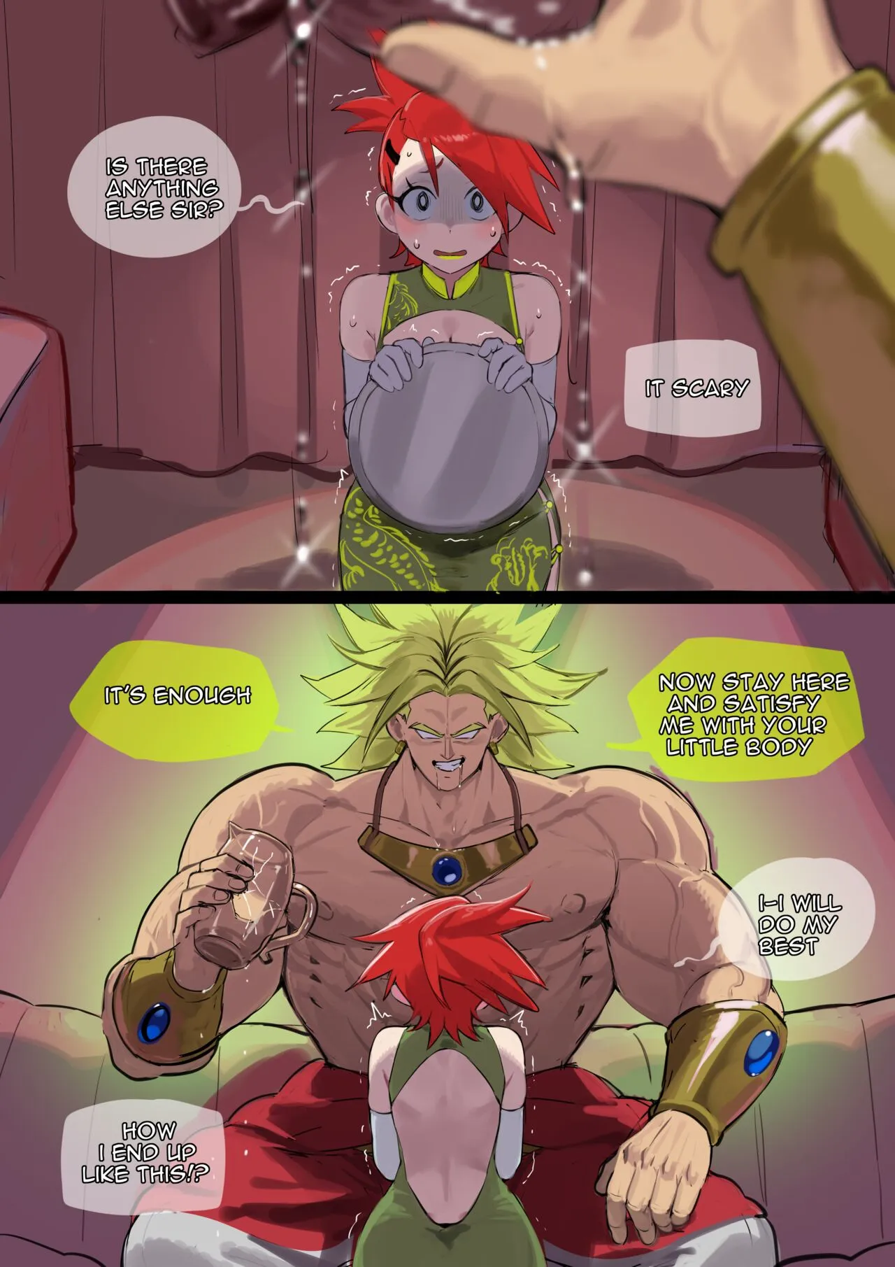 Z Broly &amp; Frankie page 1 full