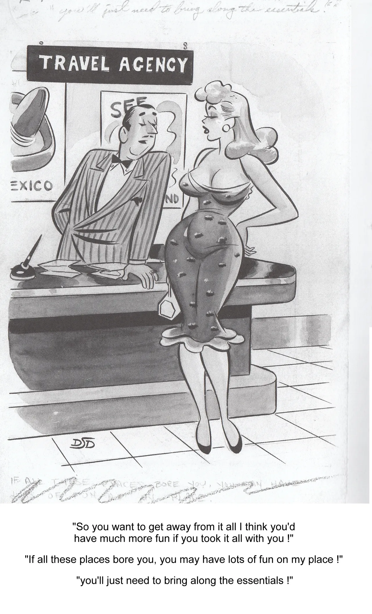 Dan S. Decarlo signed DSD 03 page 2 full