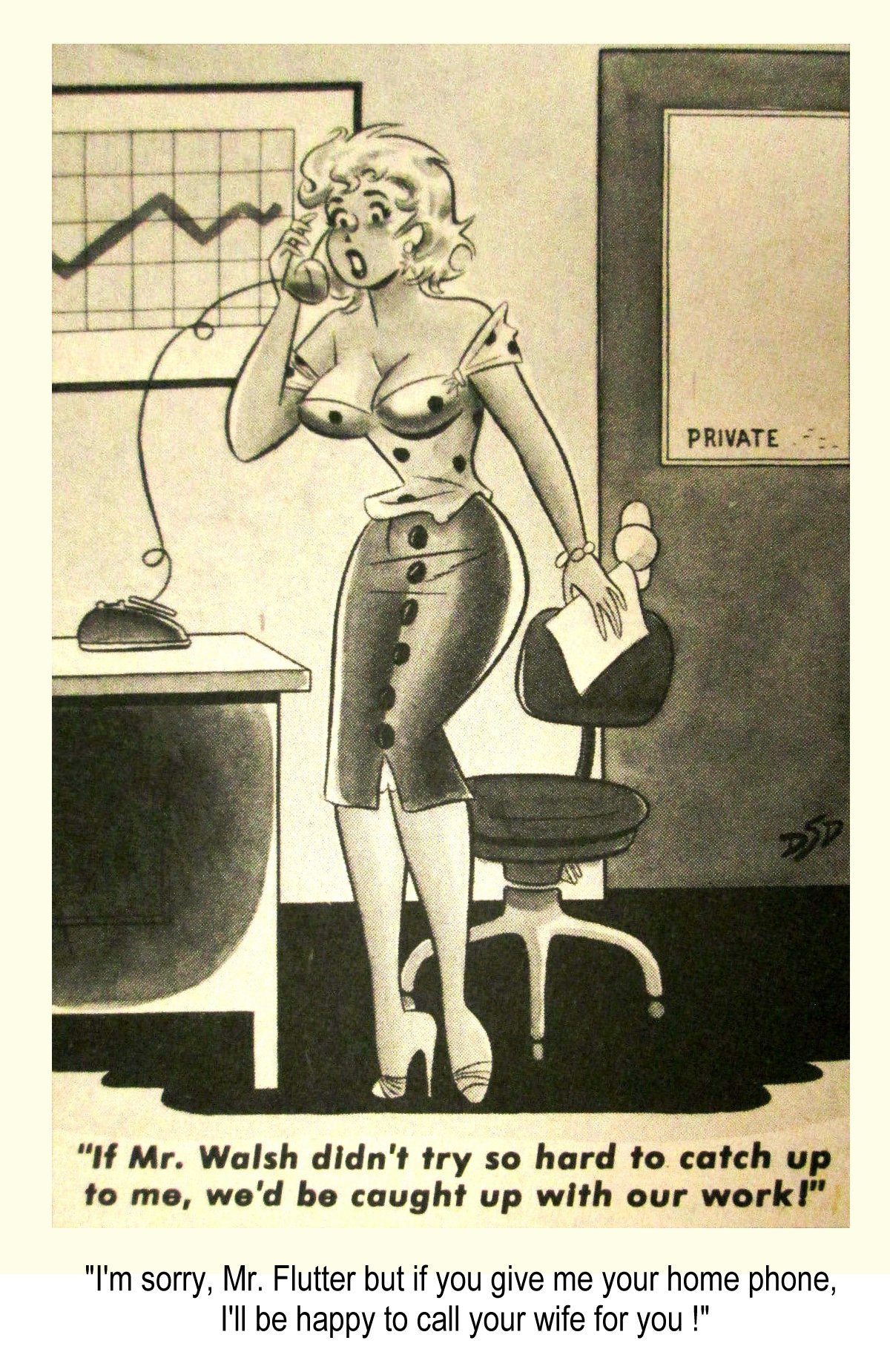Dan S. Decarlo signed DSD 03 page 8 full