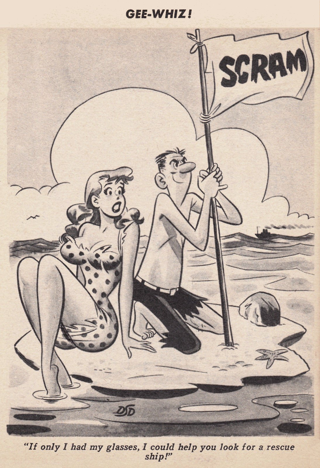 Dan S. Decarlo signed DSD 03 page 9 full