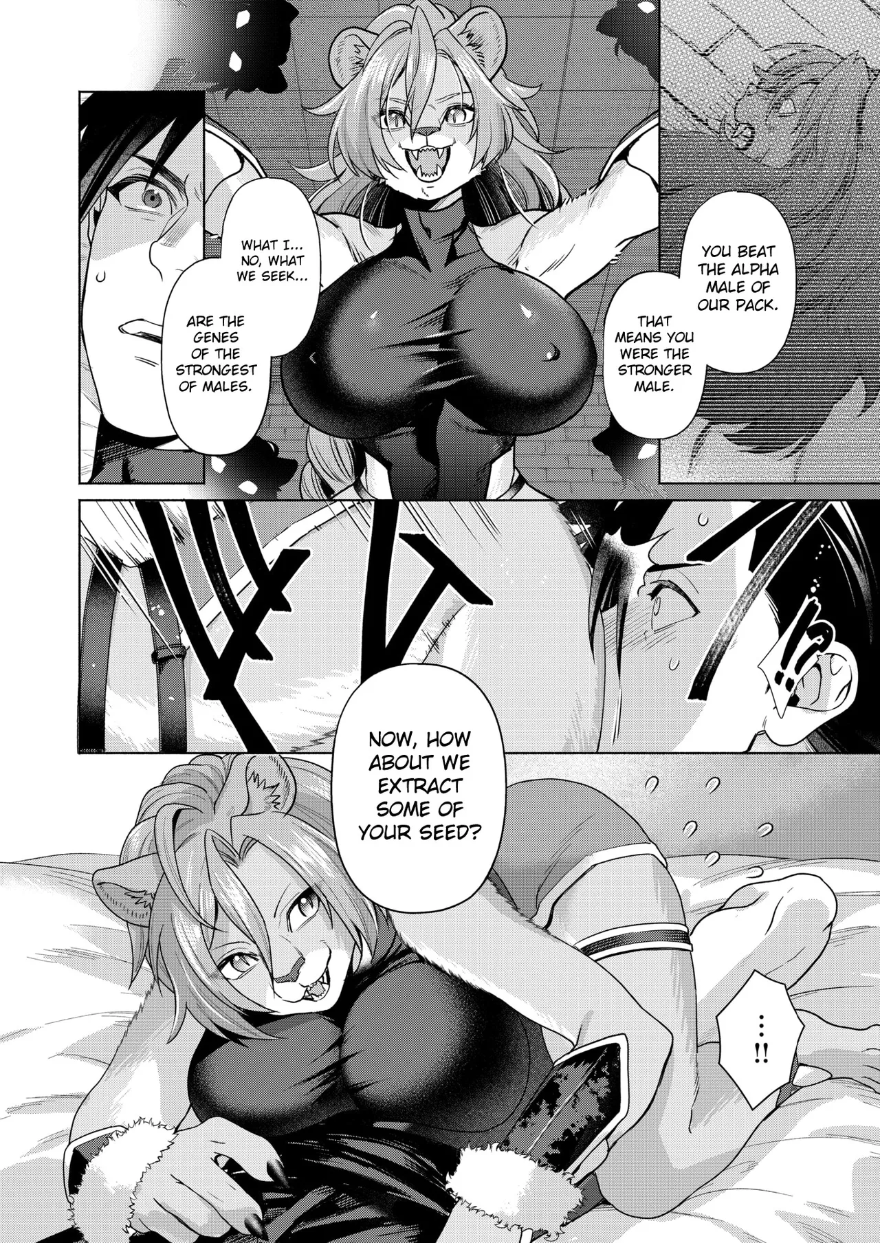 Shishi to Yuusha no Ishuzoku Kouryuu | The Lion And The Hero's Interspecies Exchange page 4 full