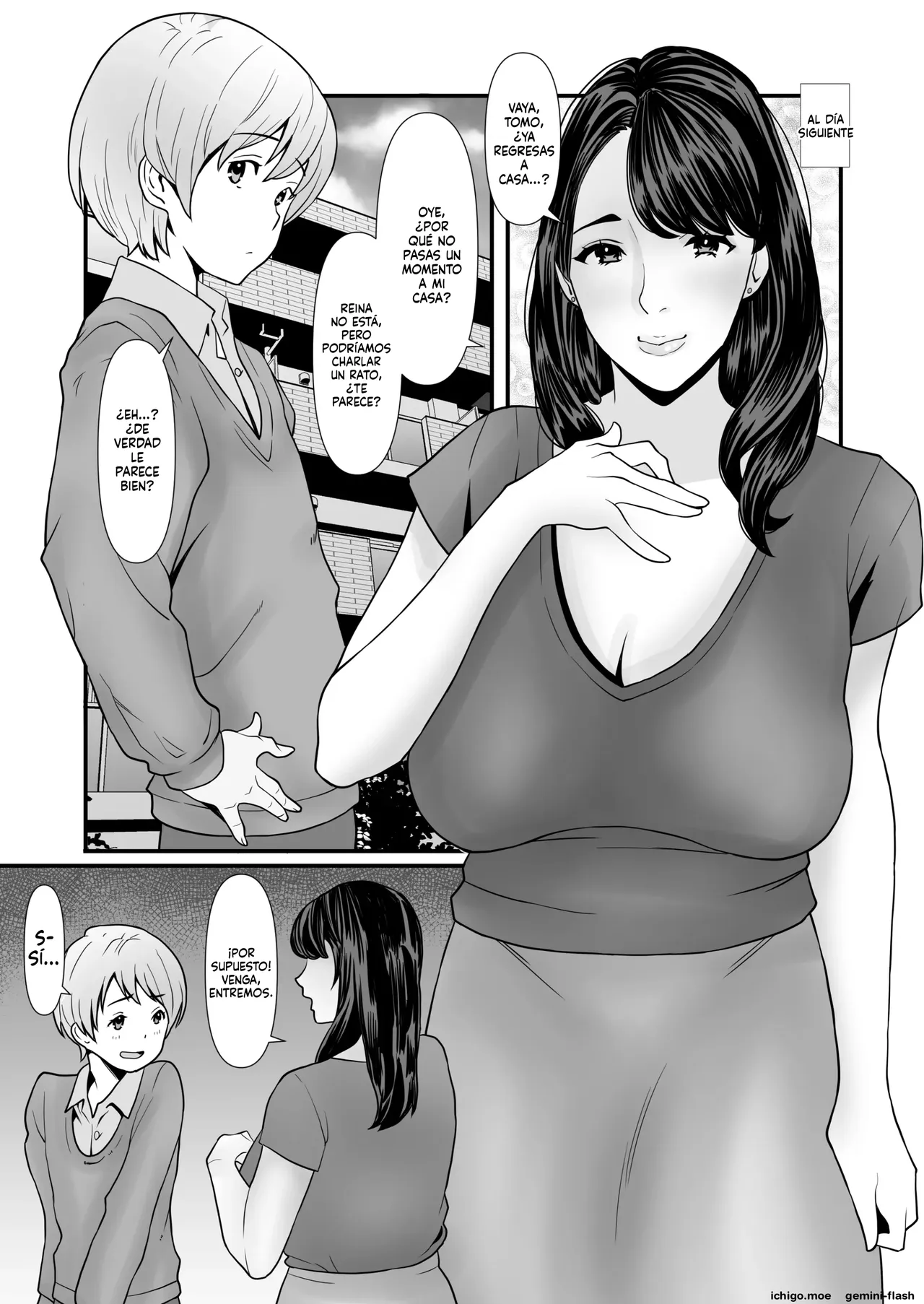 Kindan no oyako ninshin manshon wa haramase tengoku  MTL page 10 full